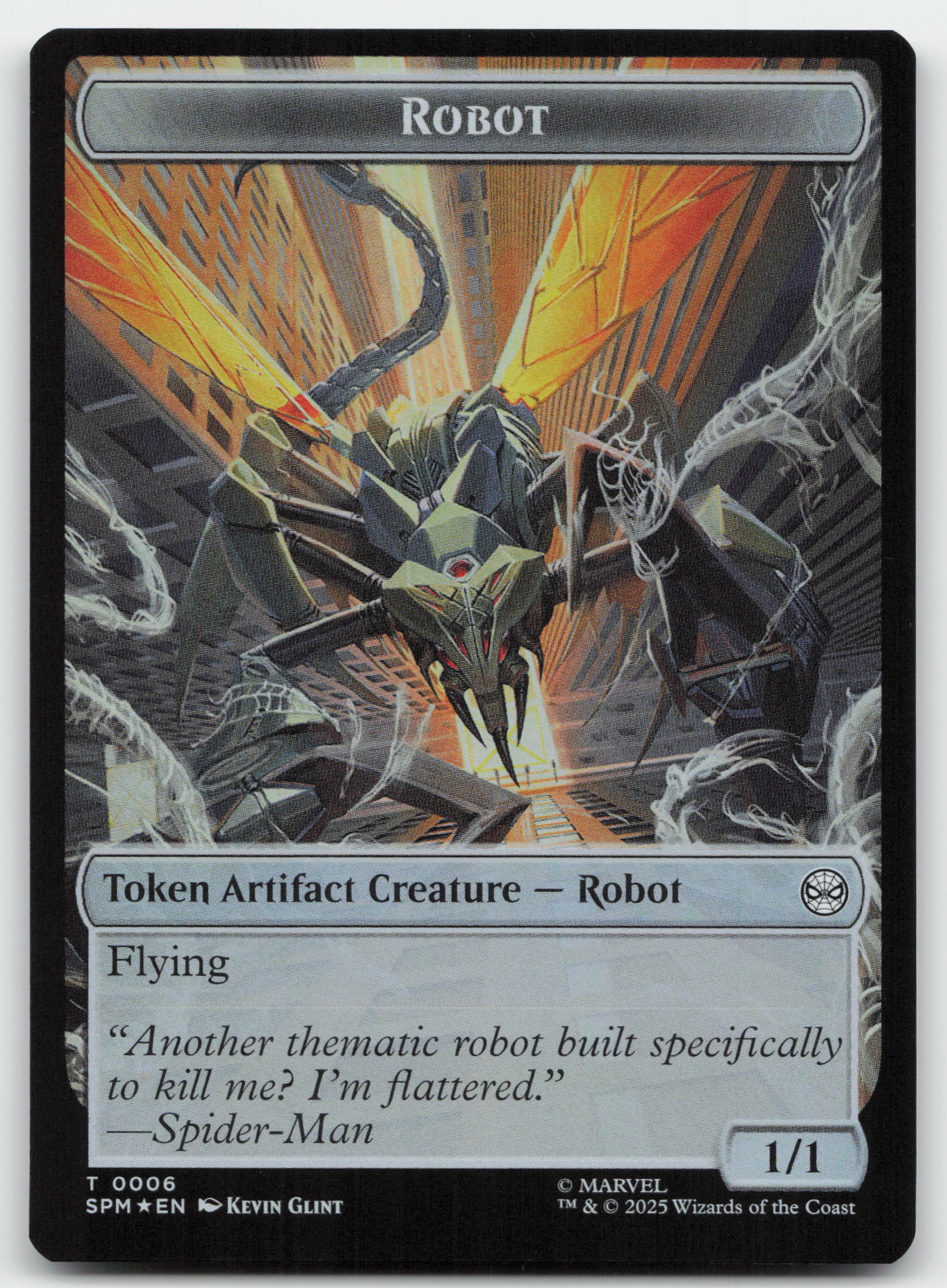 Food // Robot Double-Sided Token (Back)