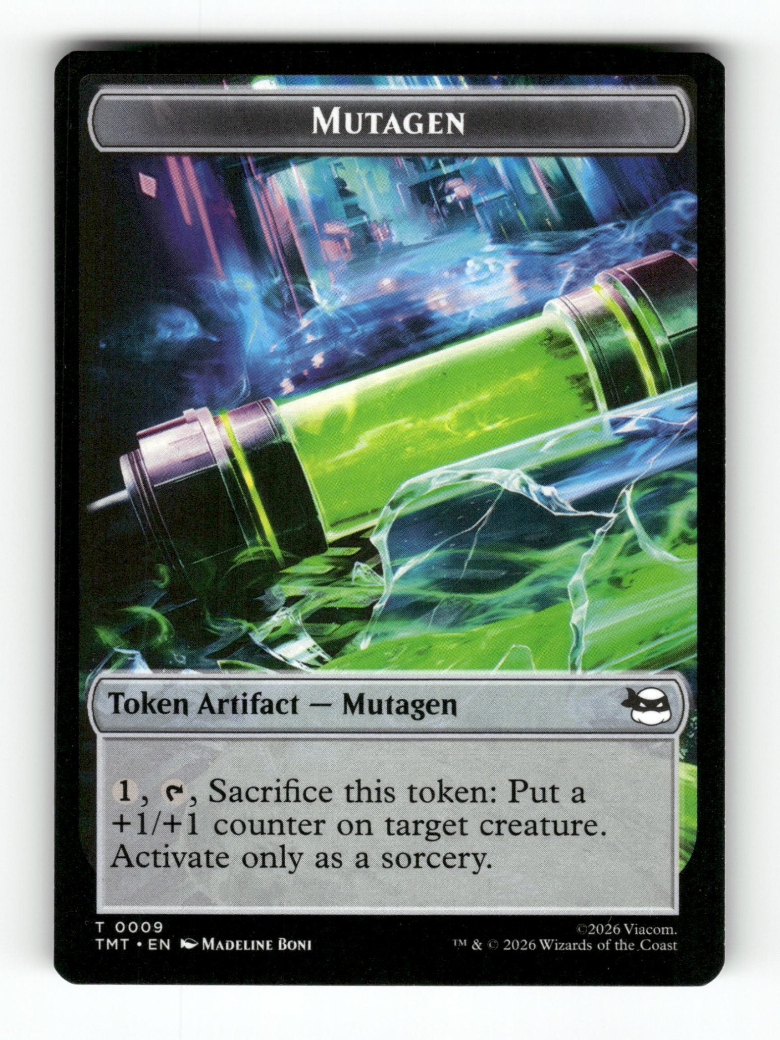 Robot // Mutagen Double-Sided Token (Back)