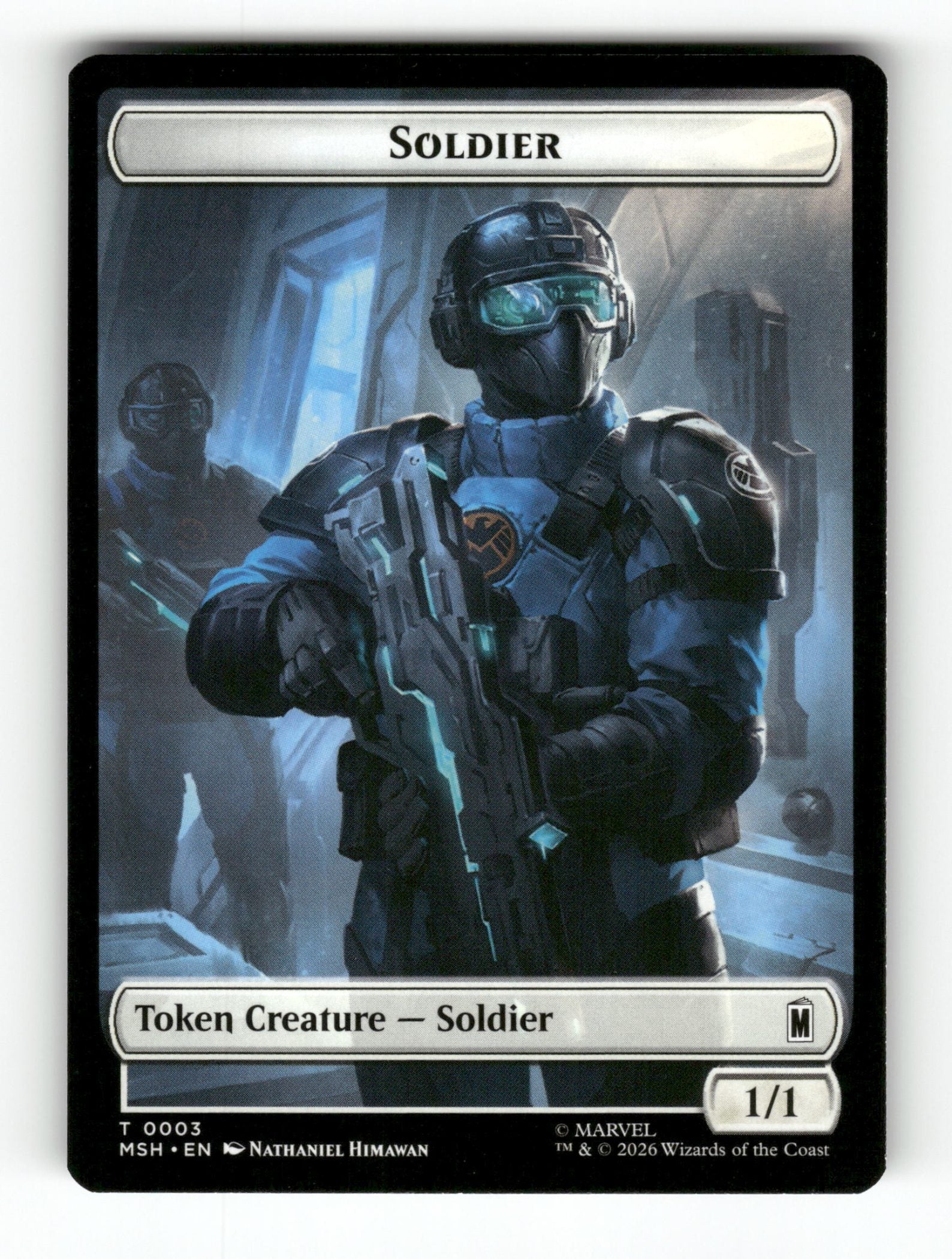 Villain // Soldier Double-Sided Token (Back)