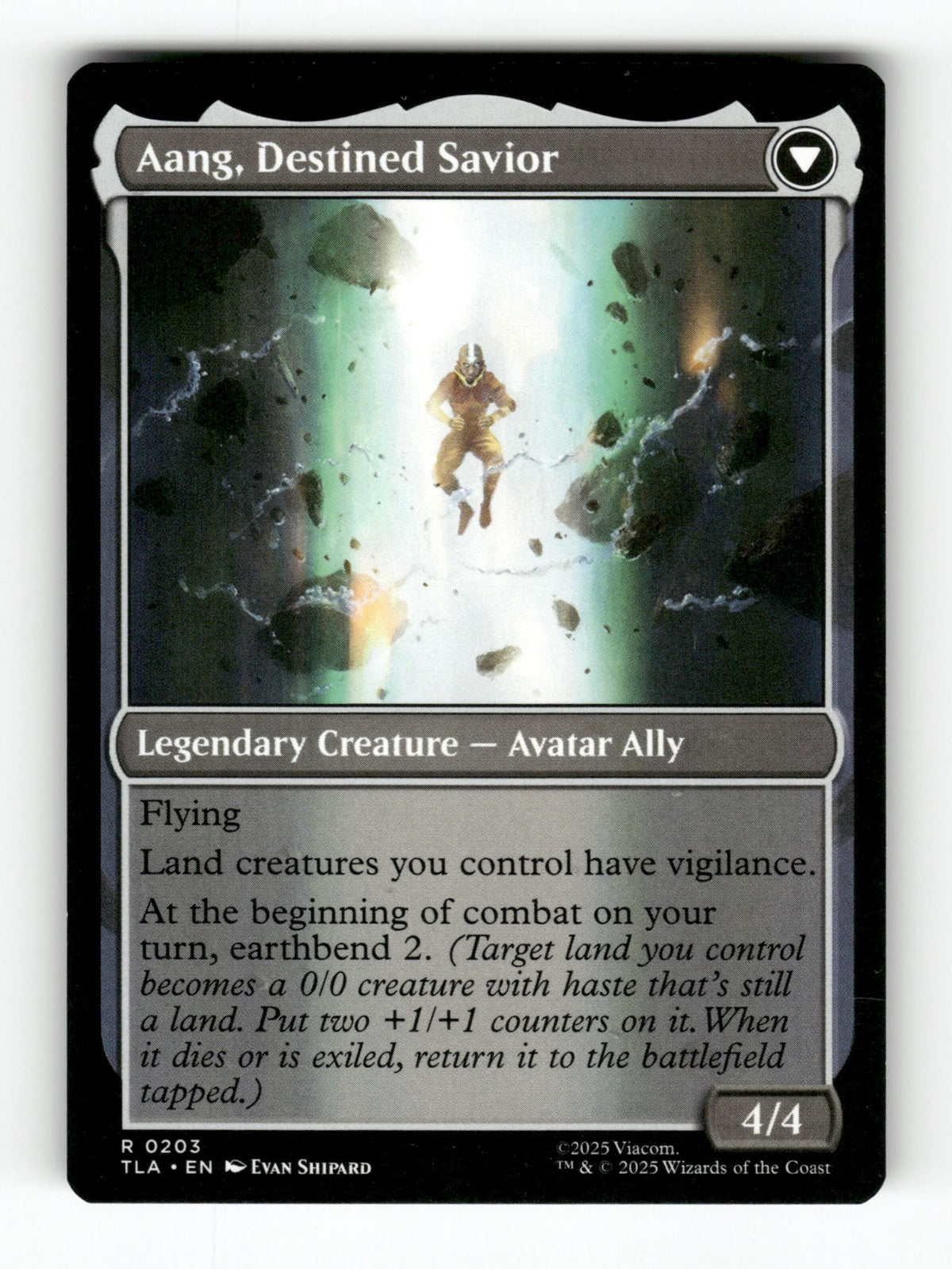 Aang, at the Crossroads (Back)