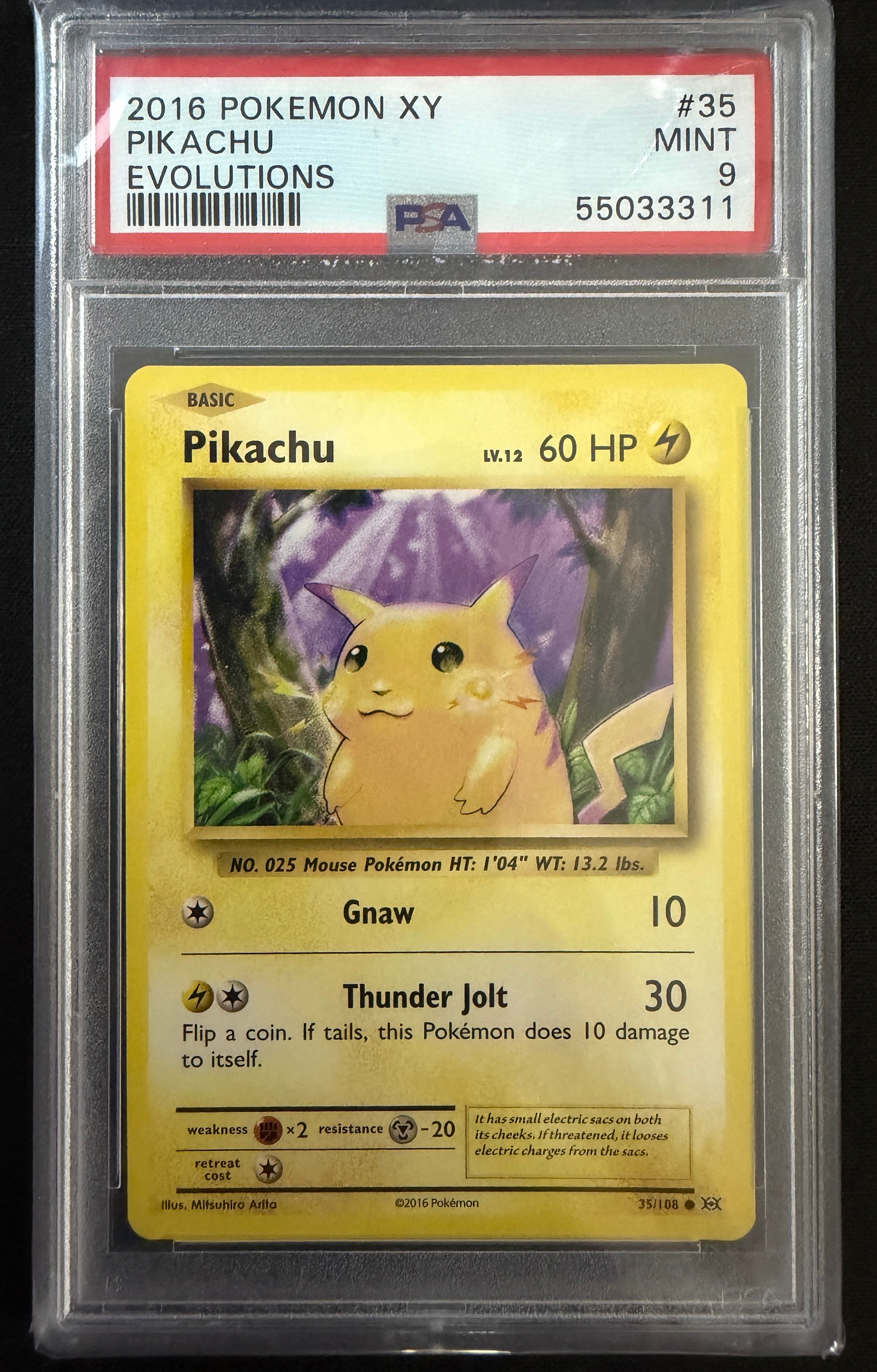 Pikachu XY - Evolutions - 35/108
