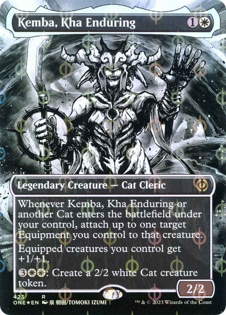 Kemba, Kha Enduring (Borderless) (Step-and-Compleat Foil)