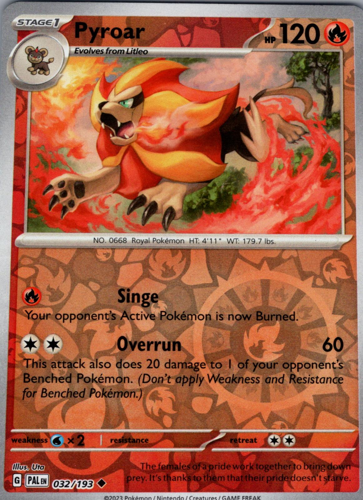 Pyroar - 032/193