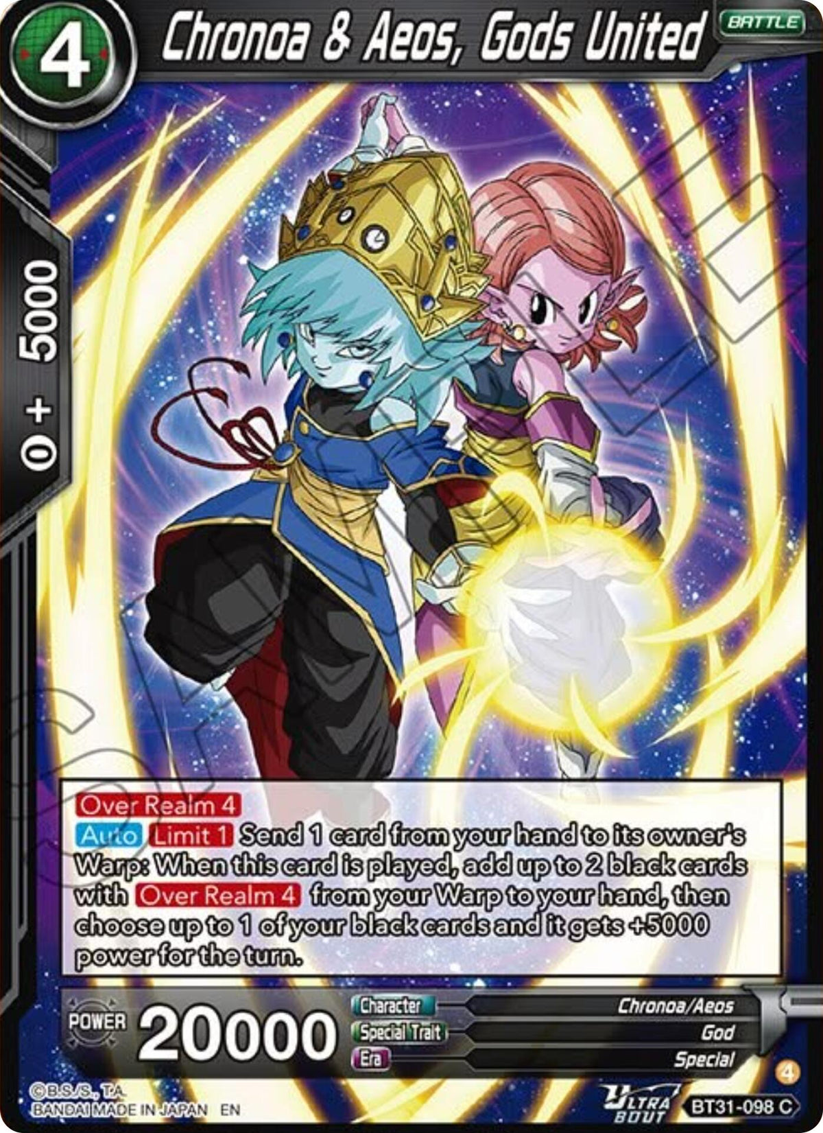 Chronoa & Aeos, Gods United