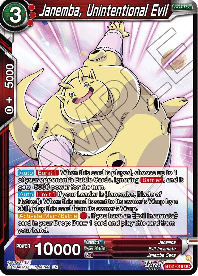 Janemba, Unintentional Evil