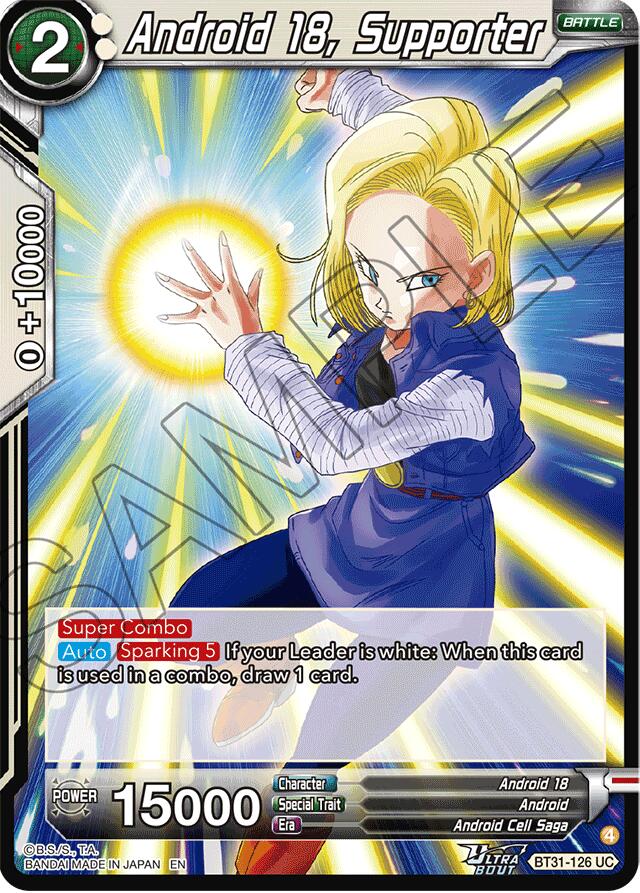 Android 18, Supporter