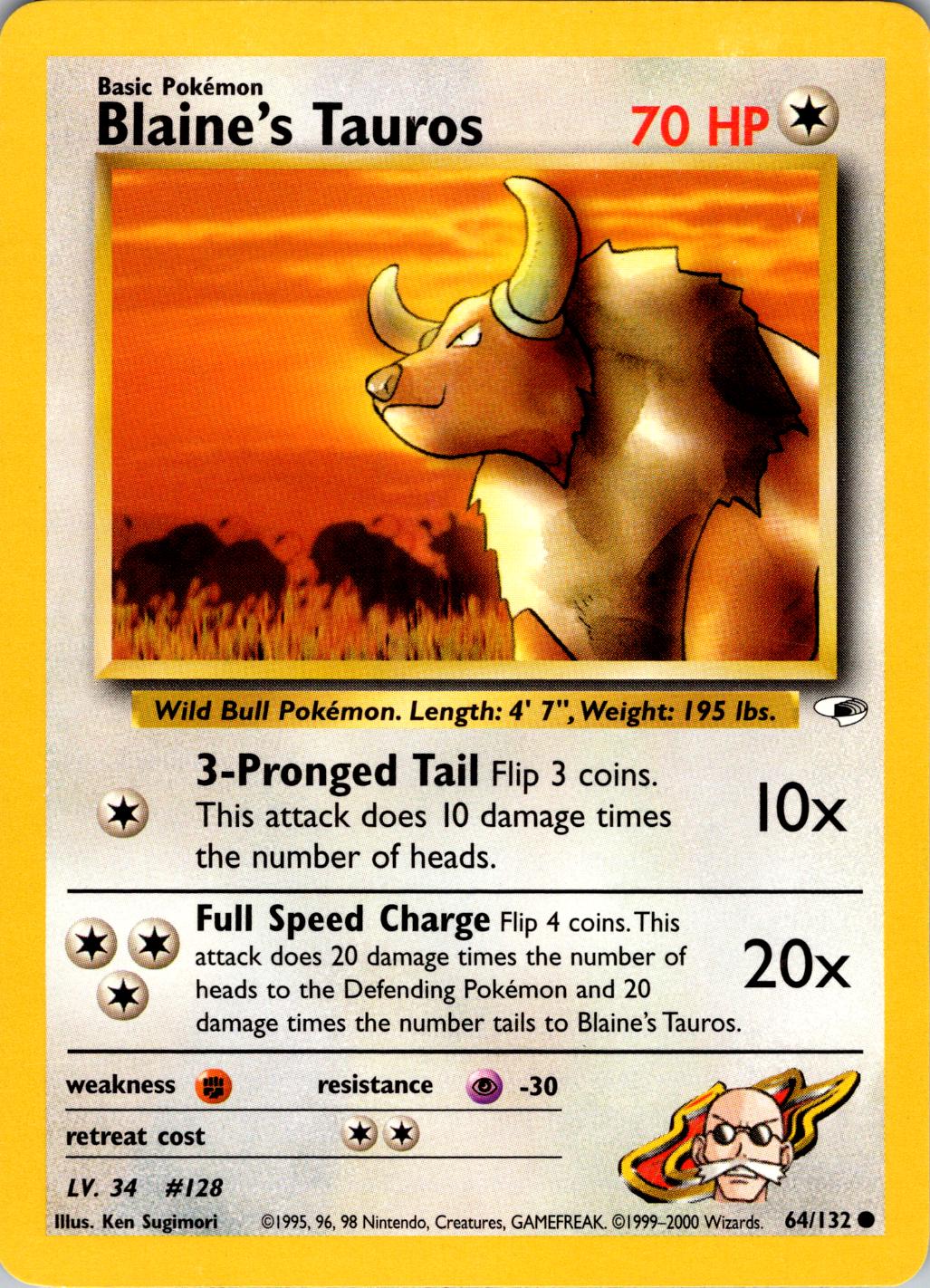 Blaine's Tauros