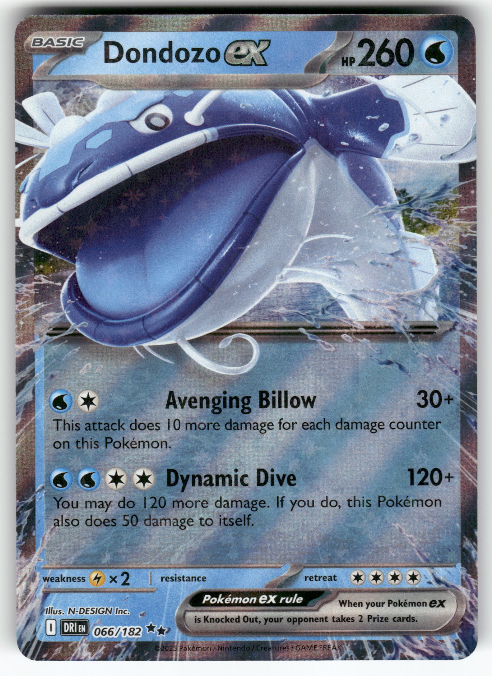 Dondozo ex - 066/182