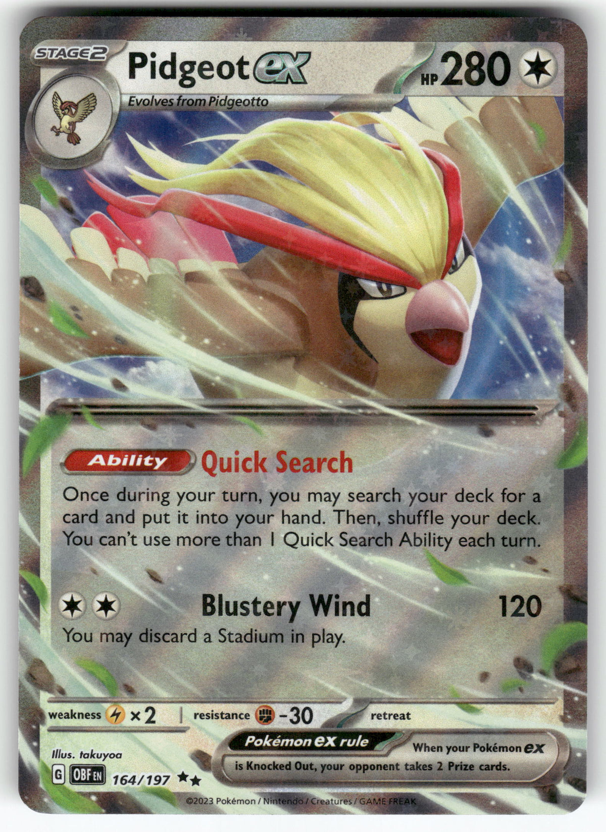 Pidgeot ex