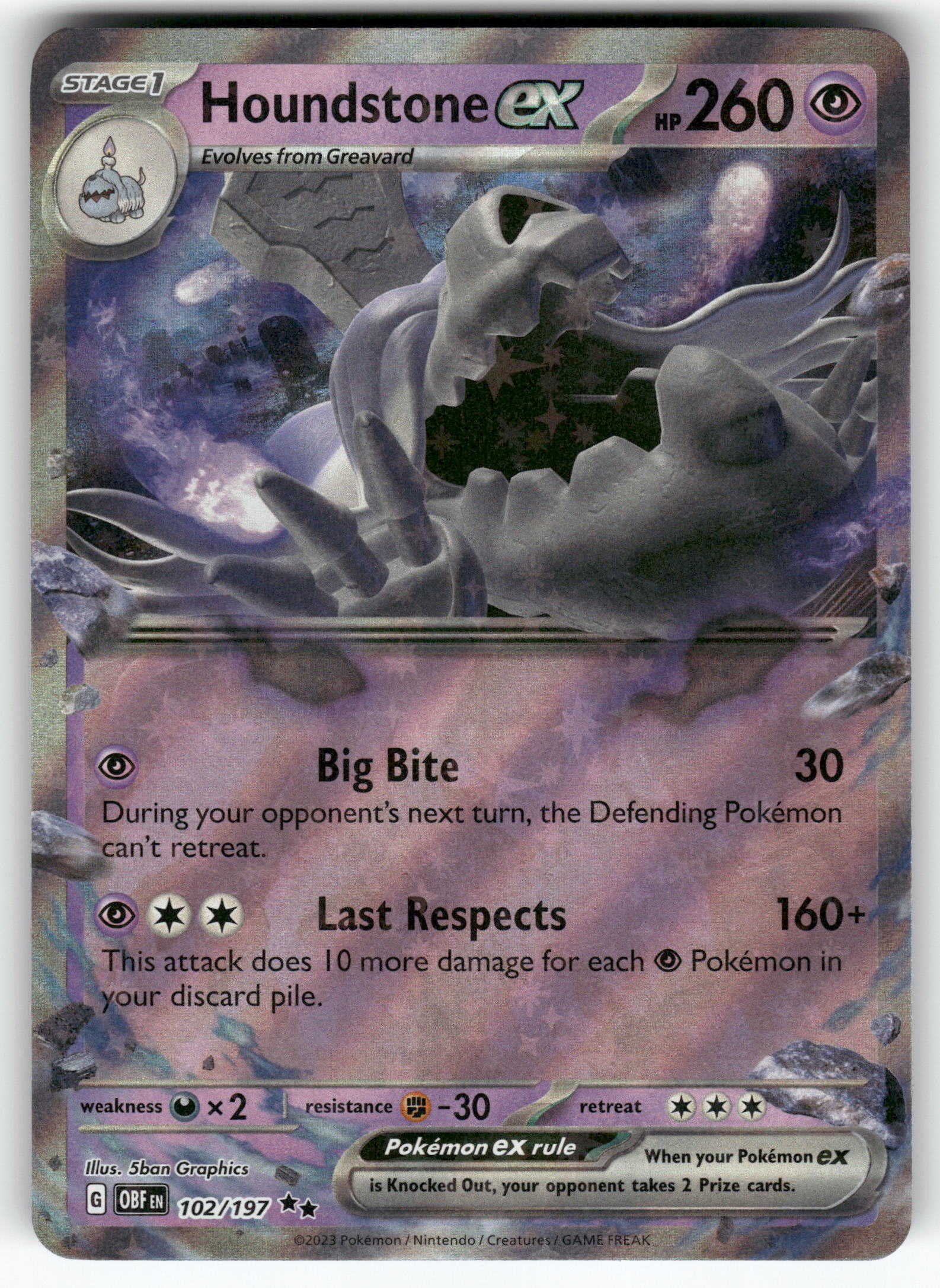 Houndstone ex