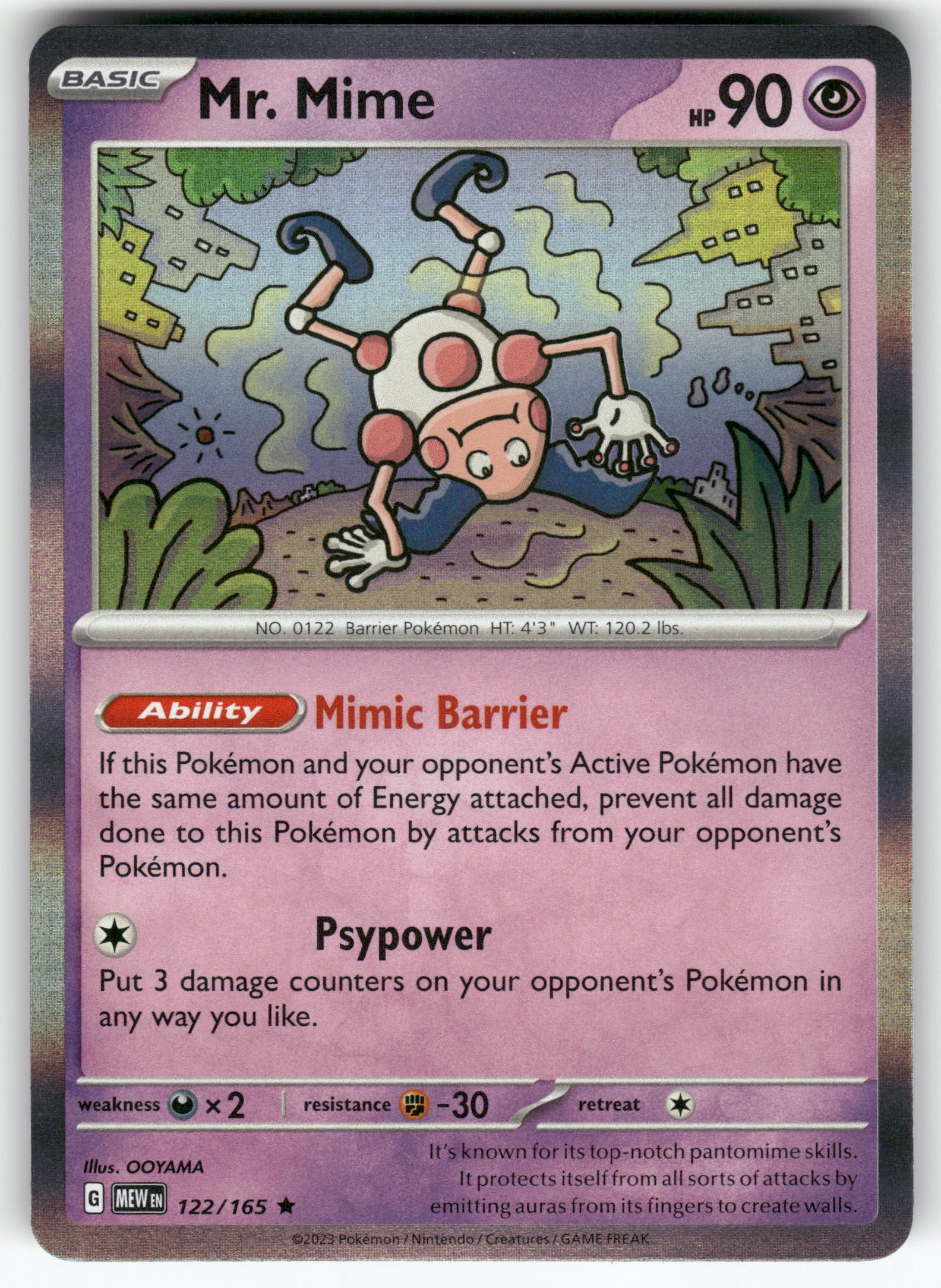 Mr. Mime - 122/165