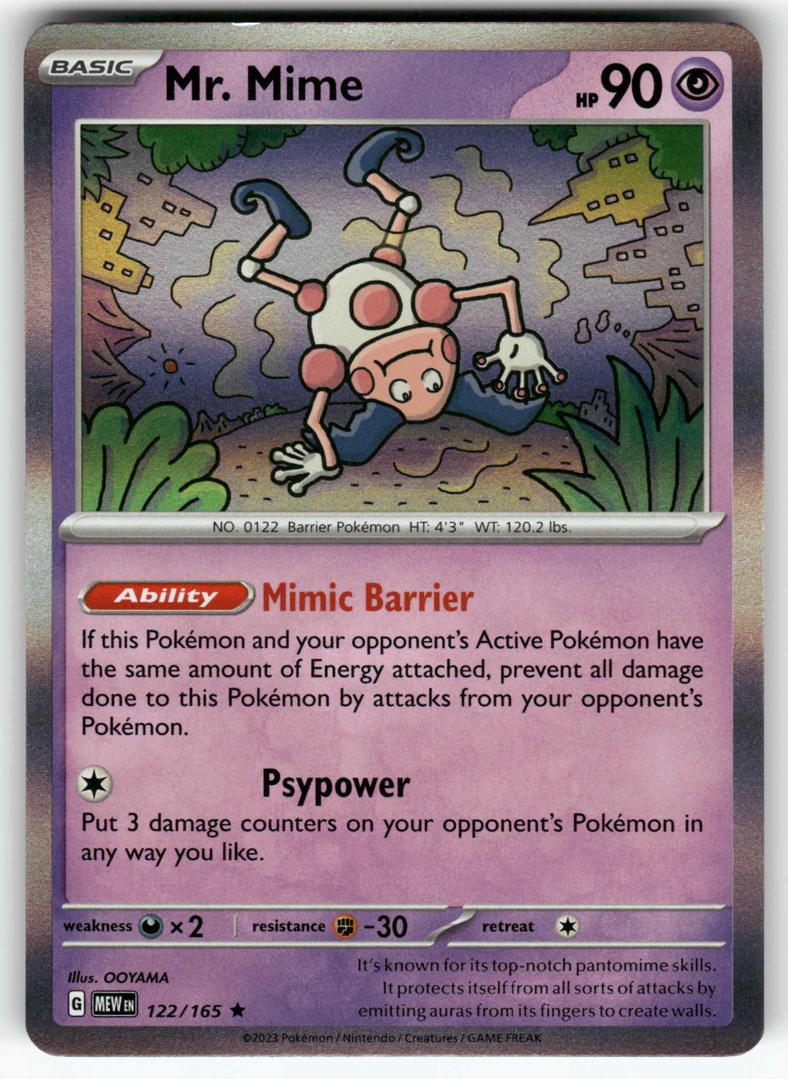 Mr. Mime - 122/165