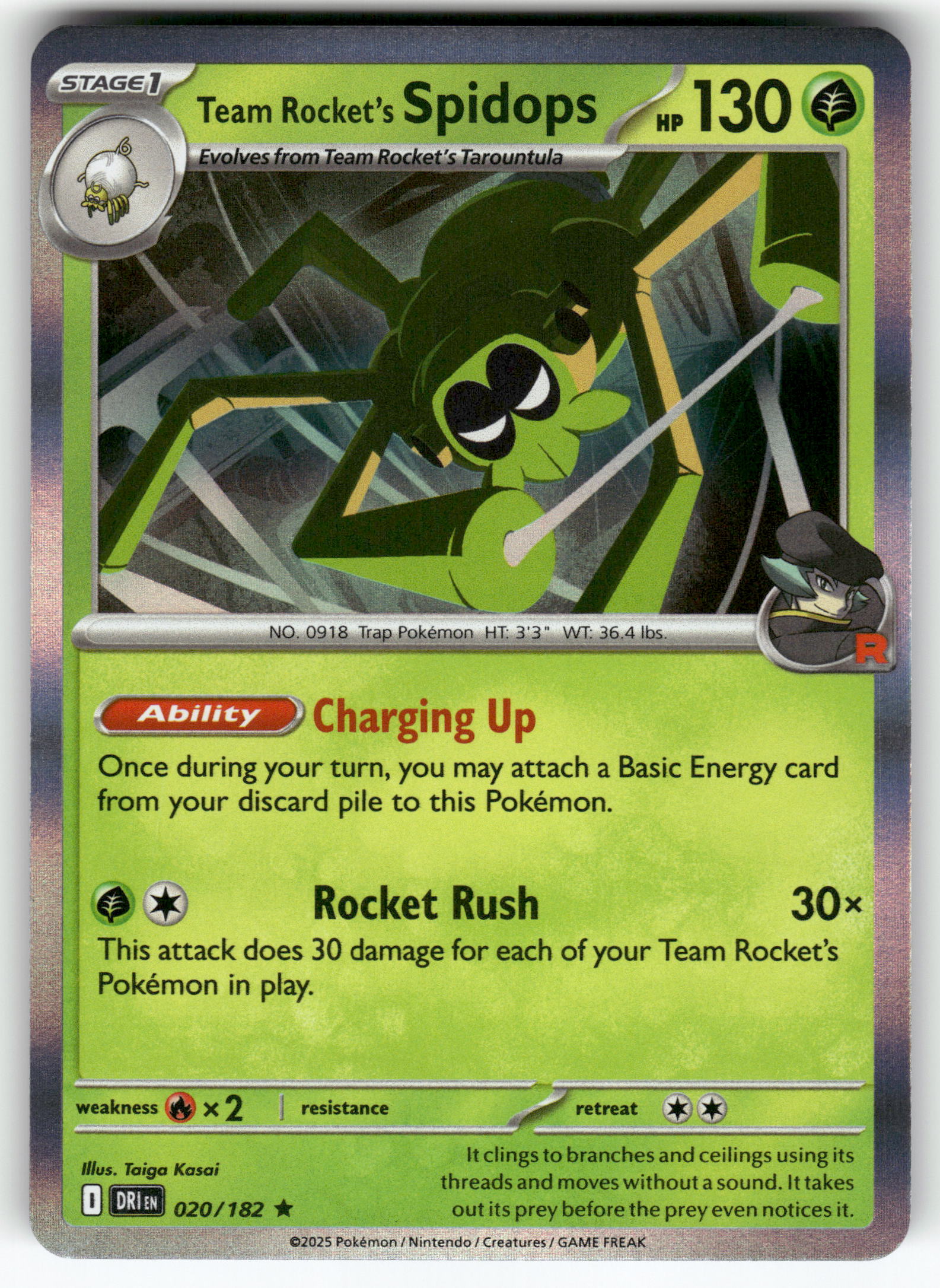 Team Rocket's Spidops - 020/182