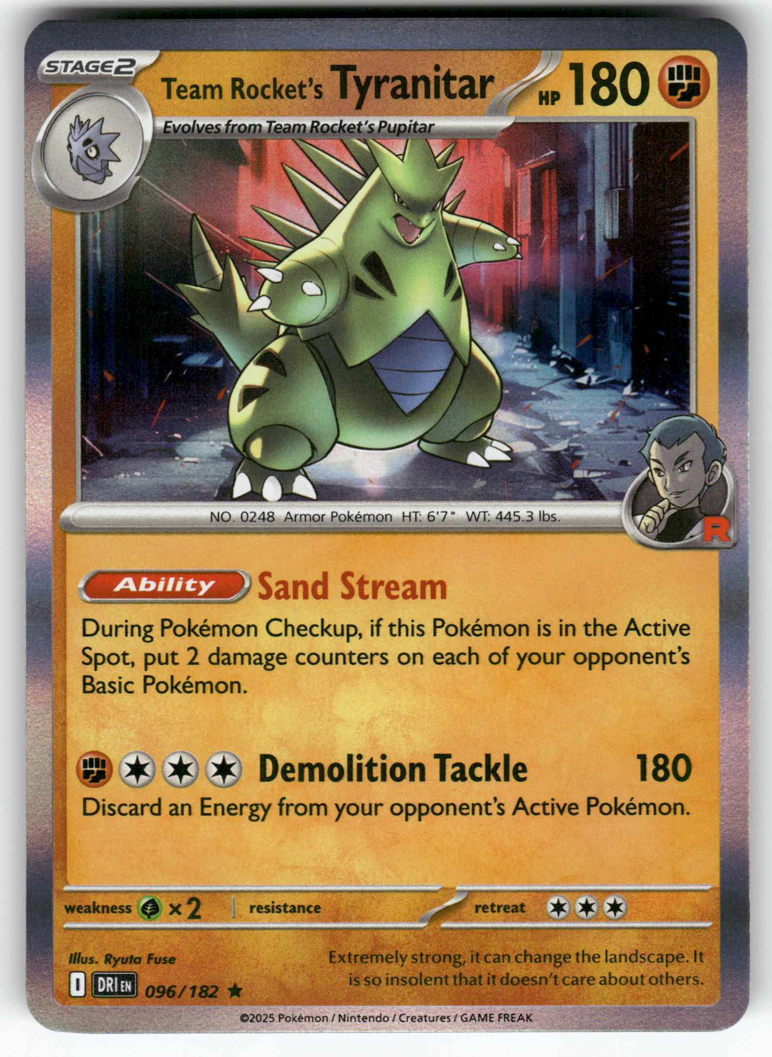 Team Rocket's Tyranitar