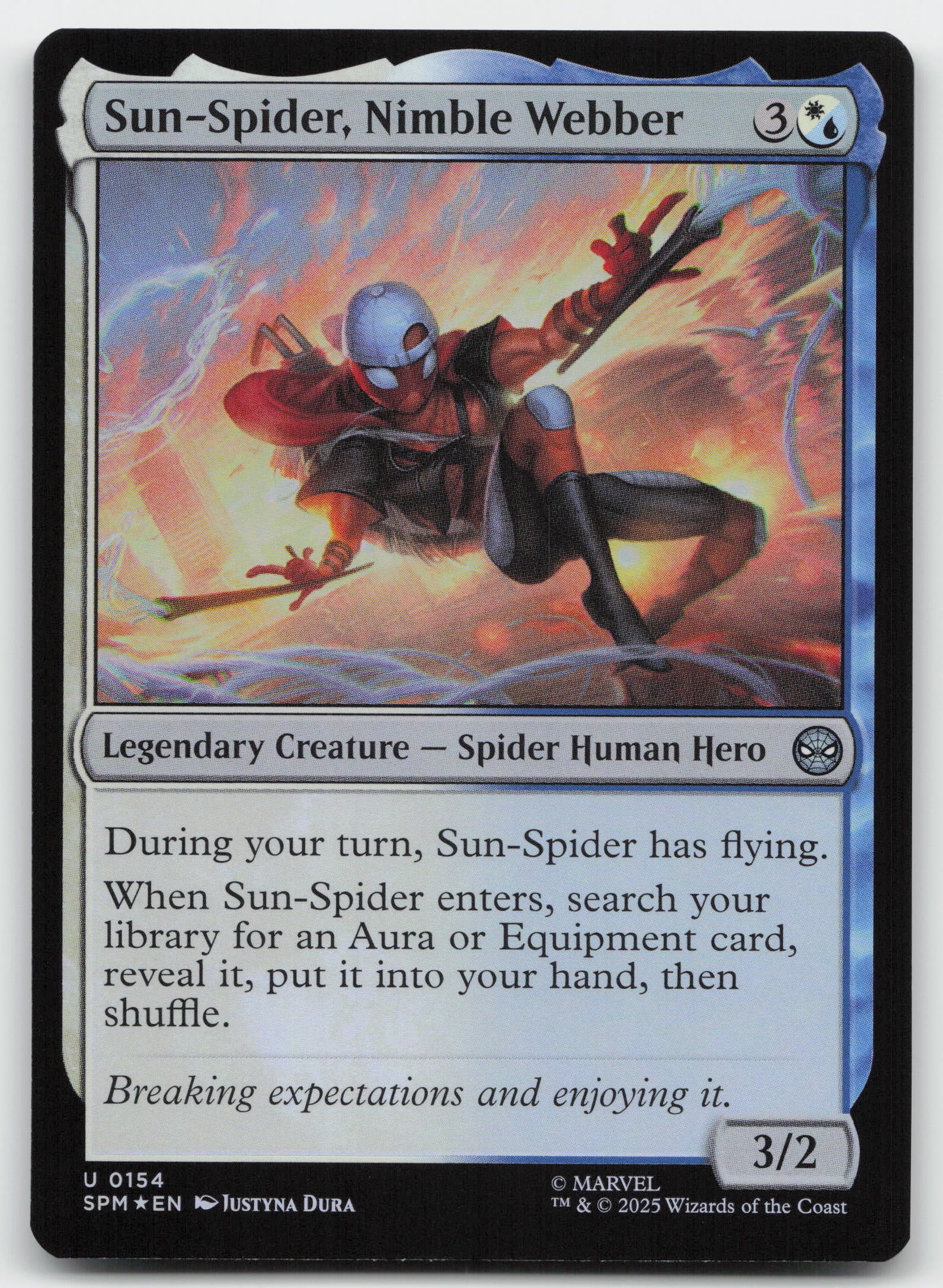 Sun-Spider, Nimble Webber