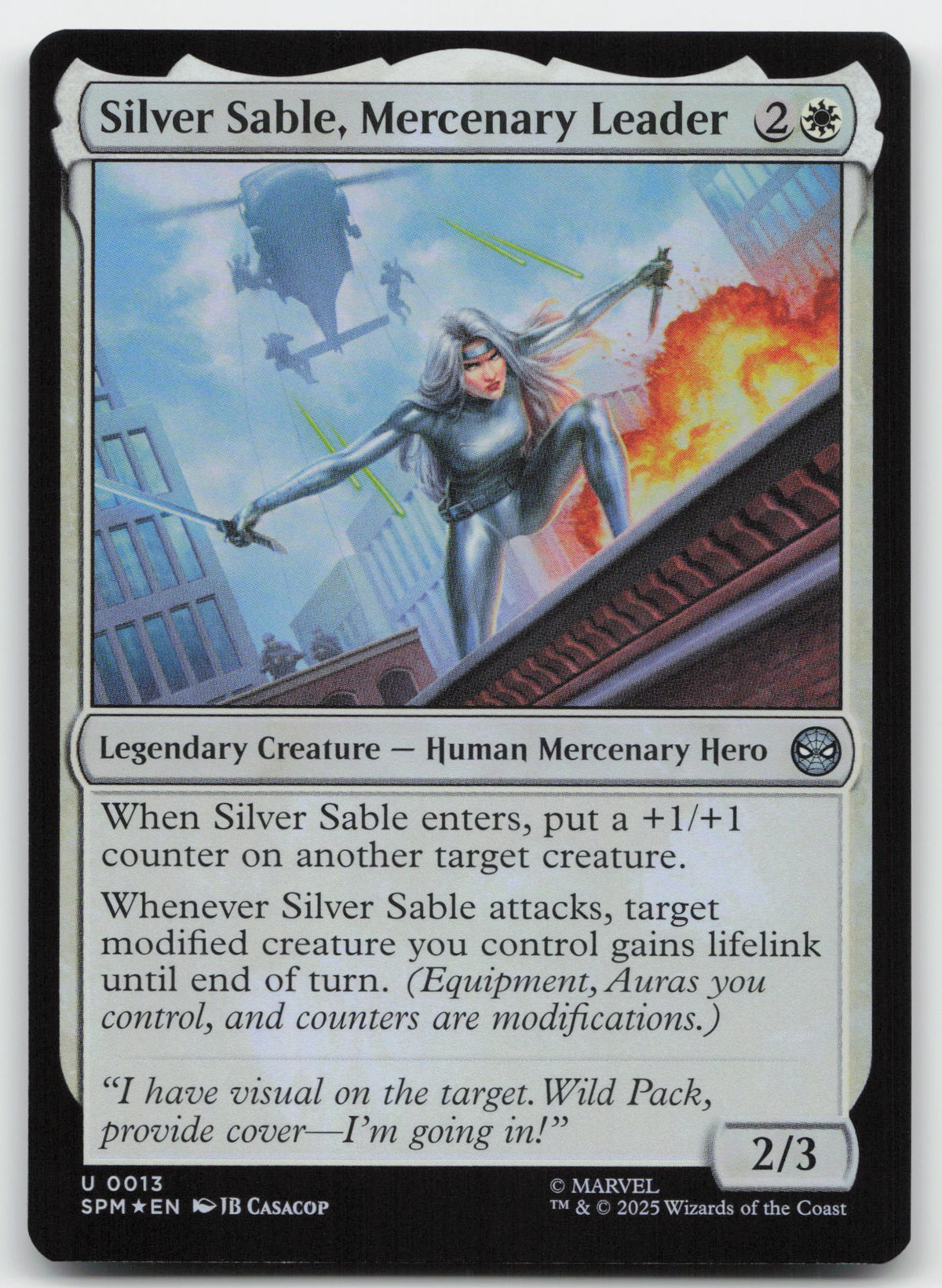Silver Sable, Mercenary Leader