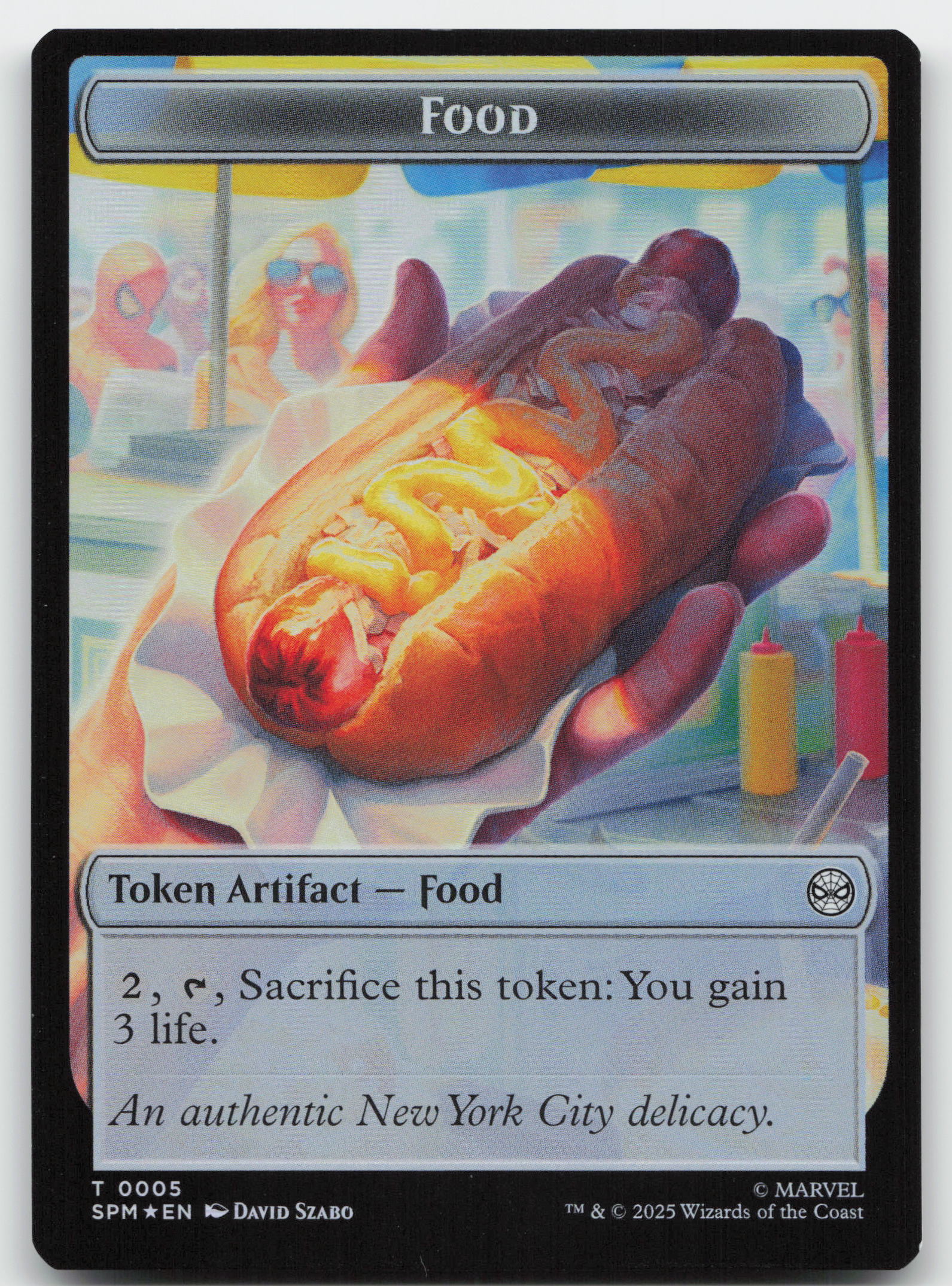 Food // Robot Double-Sided Token