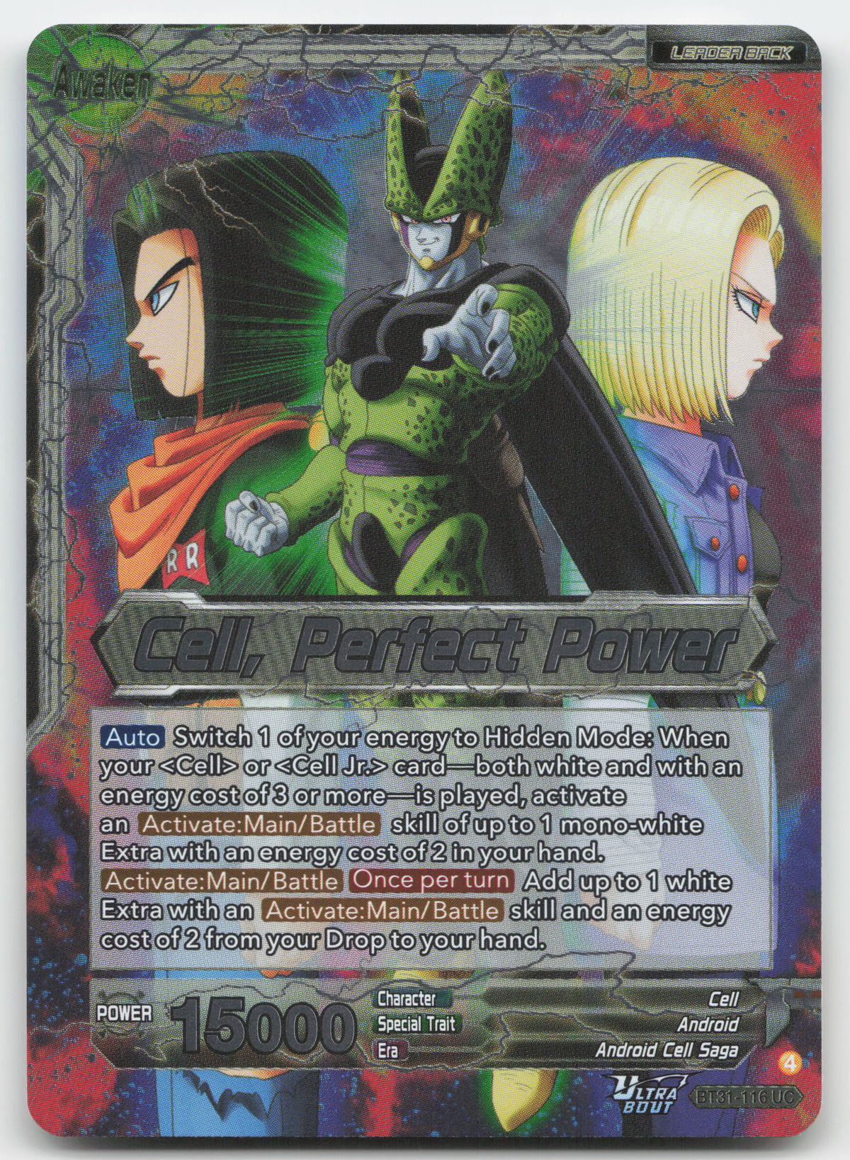 Cell // Cell, Perfect Power
