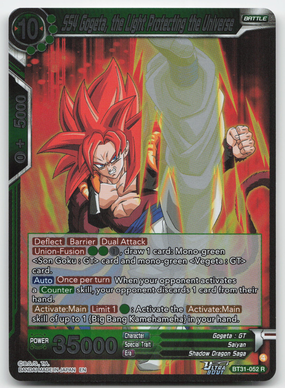 SS4 Gogeta, the Light Protecting the Universe