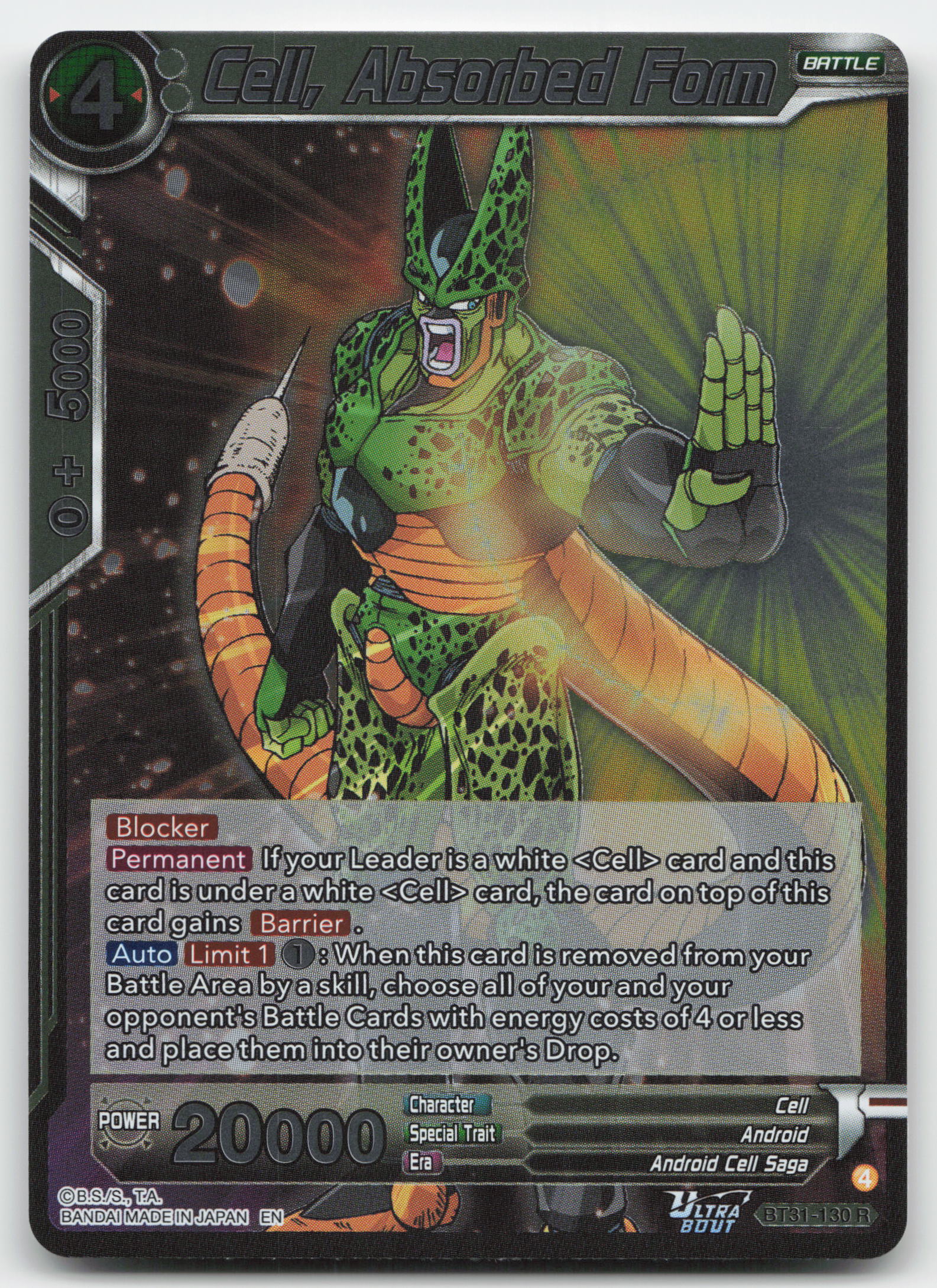 Cell, Absorbed Form