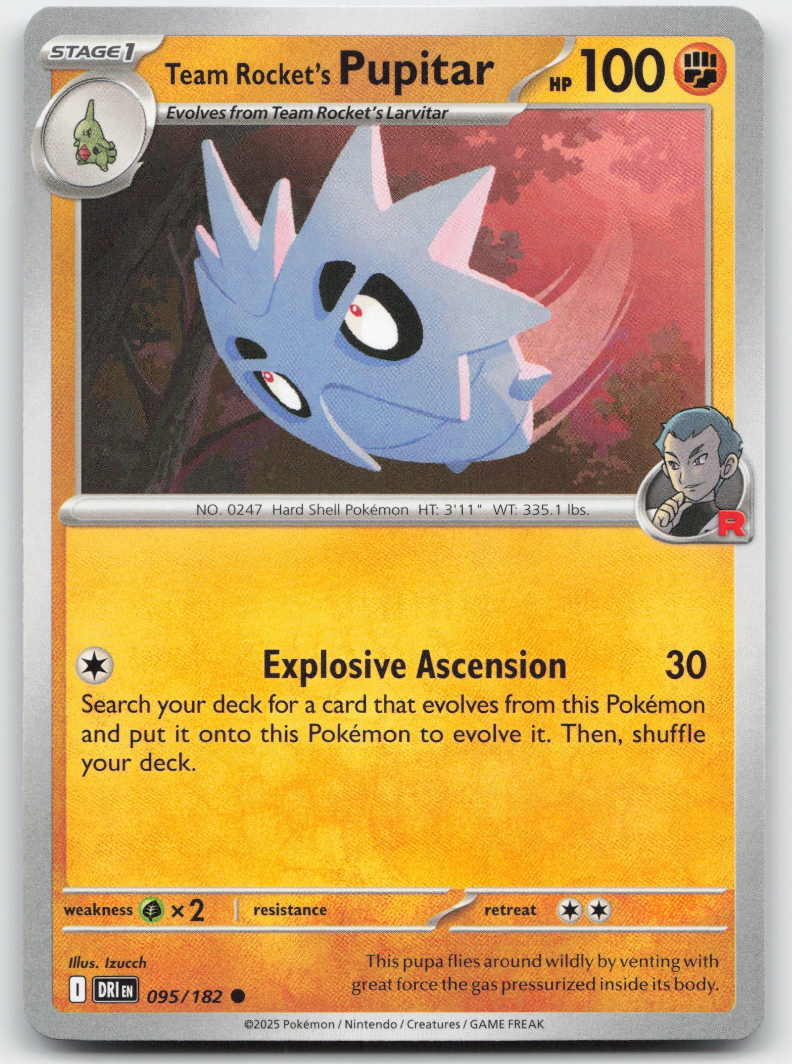 Team Rocket's Pupitar