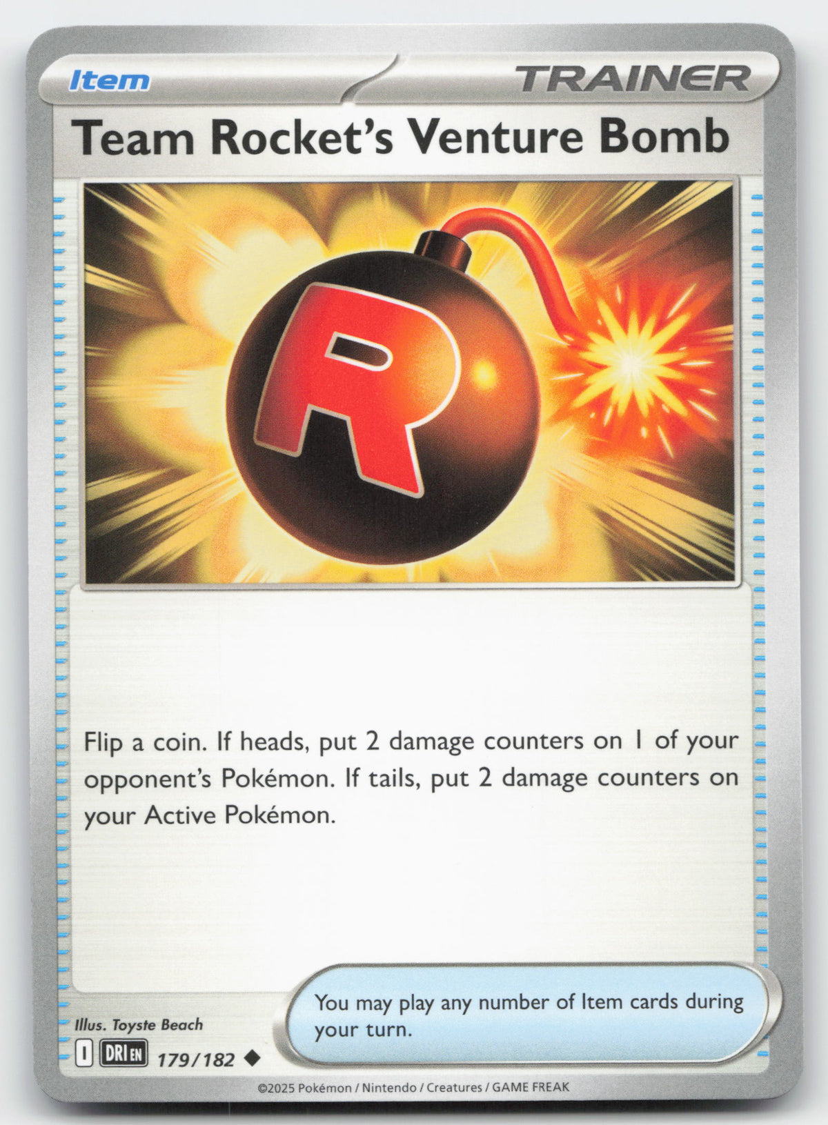 Team Rocket's Venture Bomb