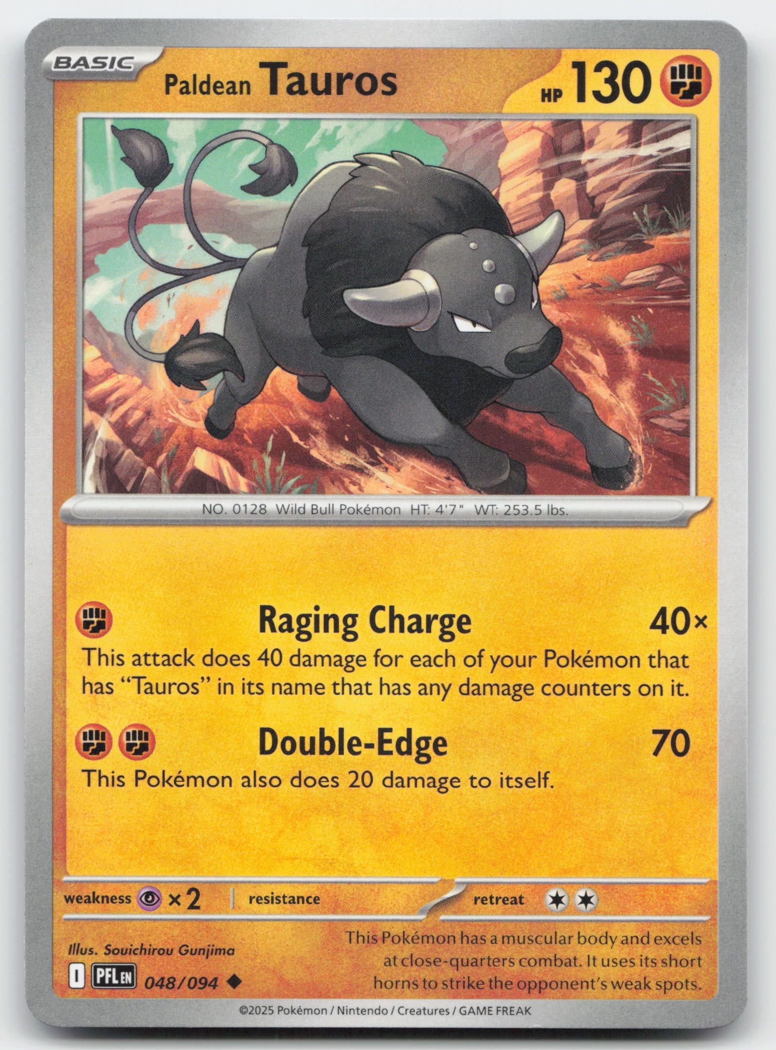 Paldean Tauros