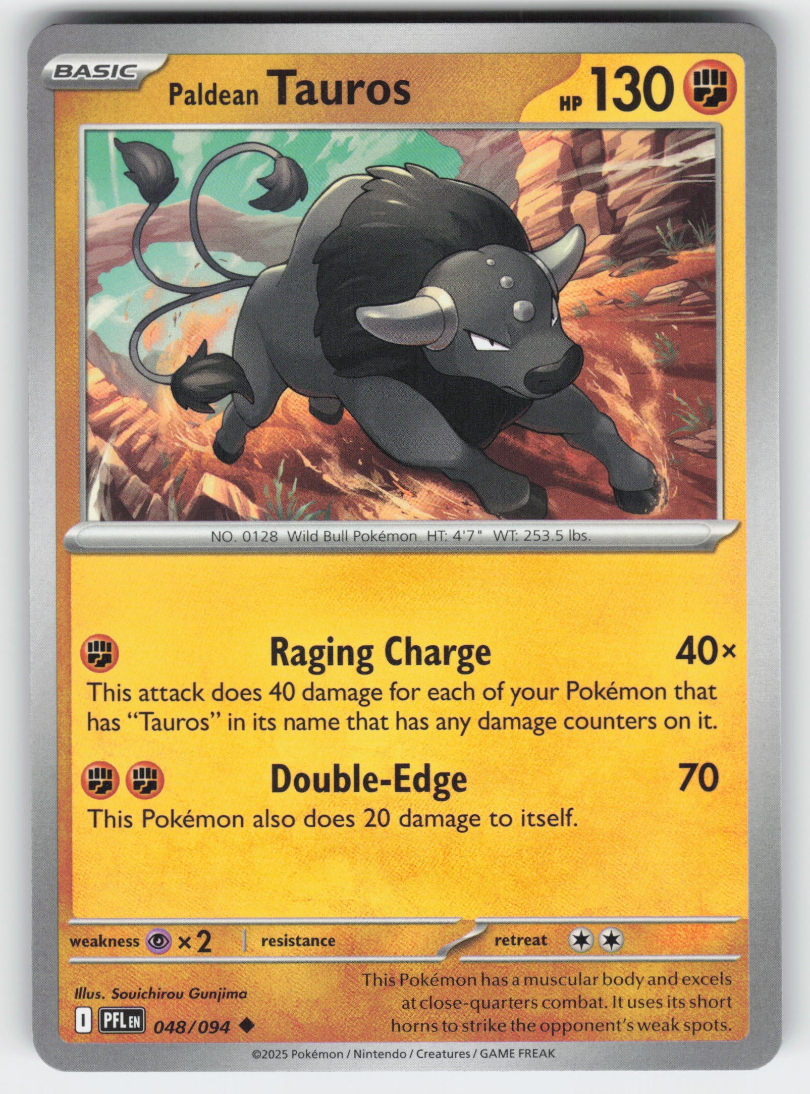Paldean Tauros