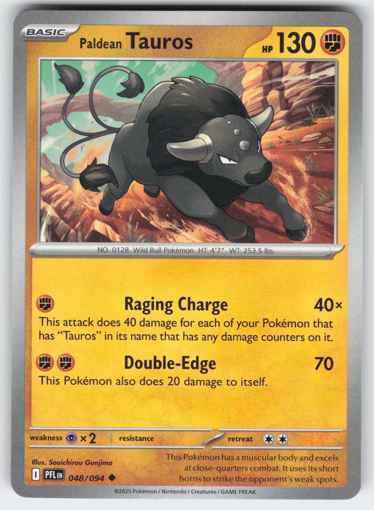 Paldean Tauros