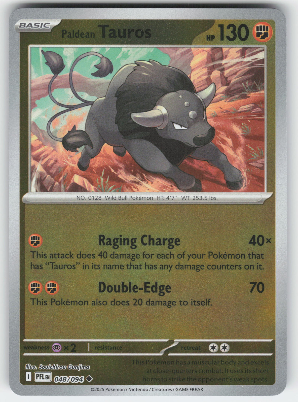 Paldean Tauros