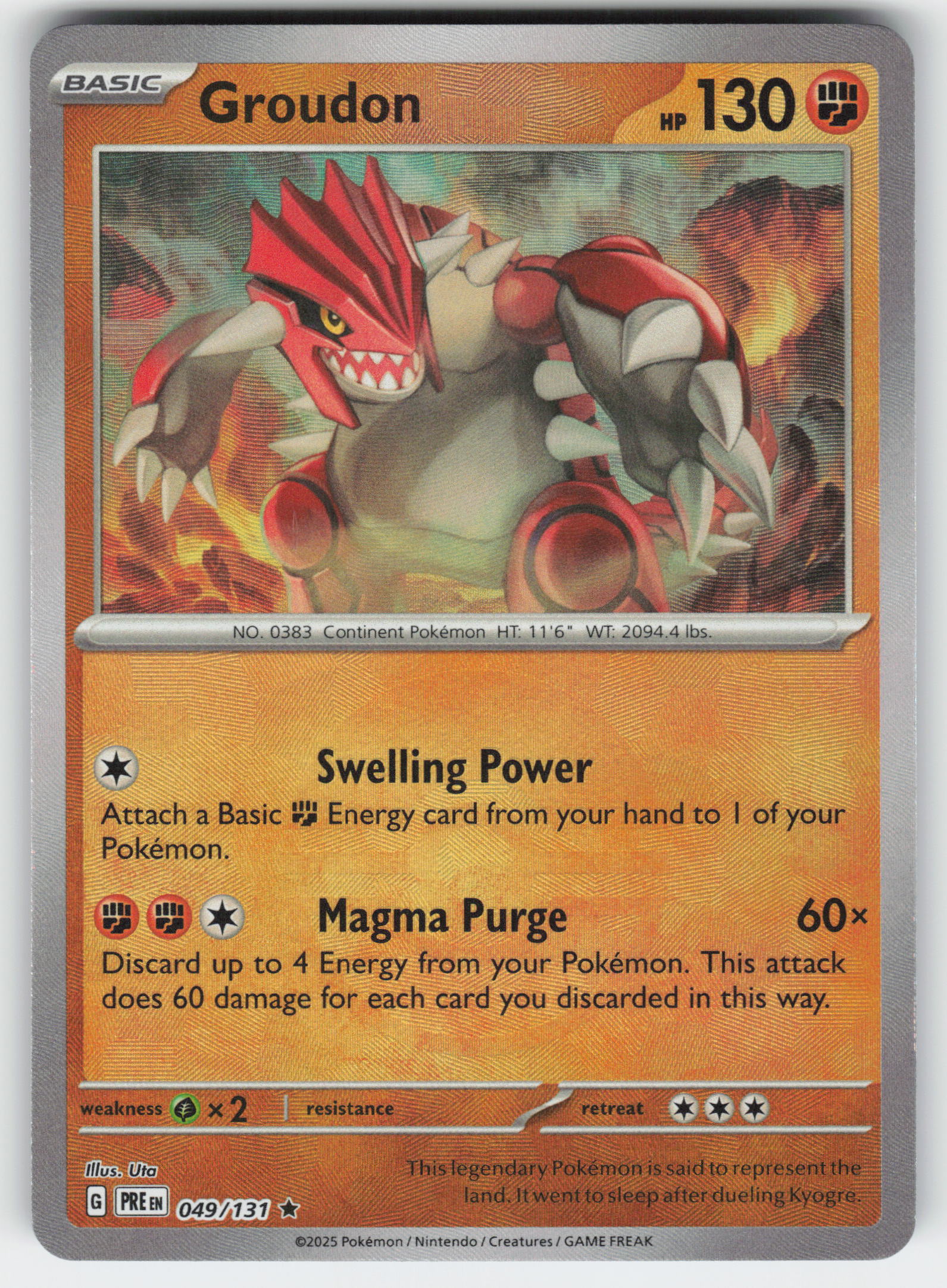 Groudon (Poke Ball Pattern)
