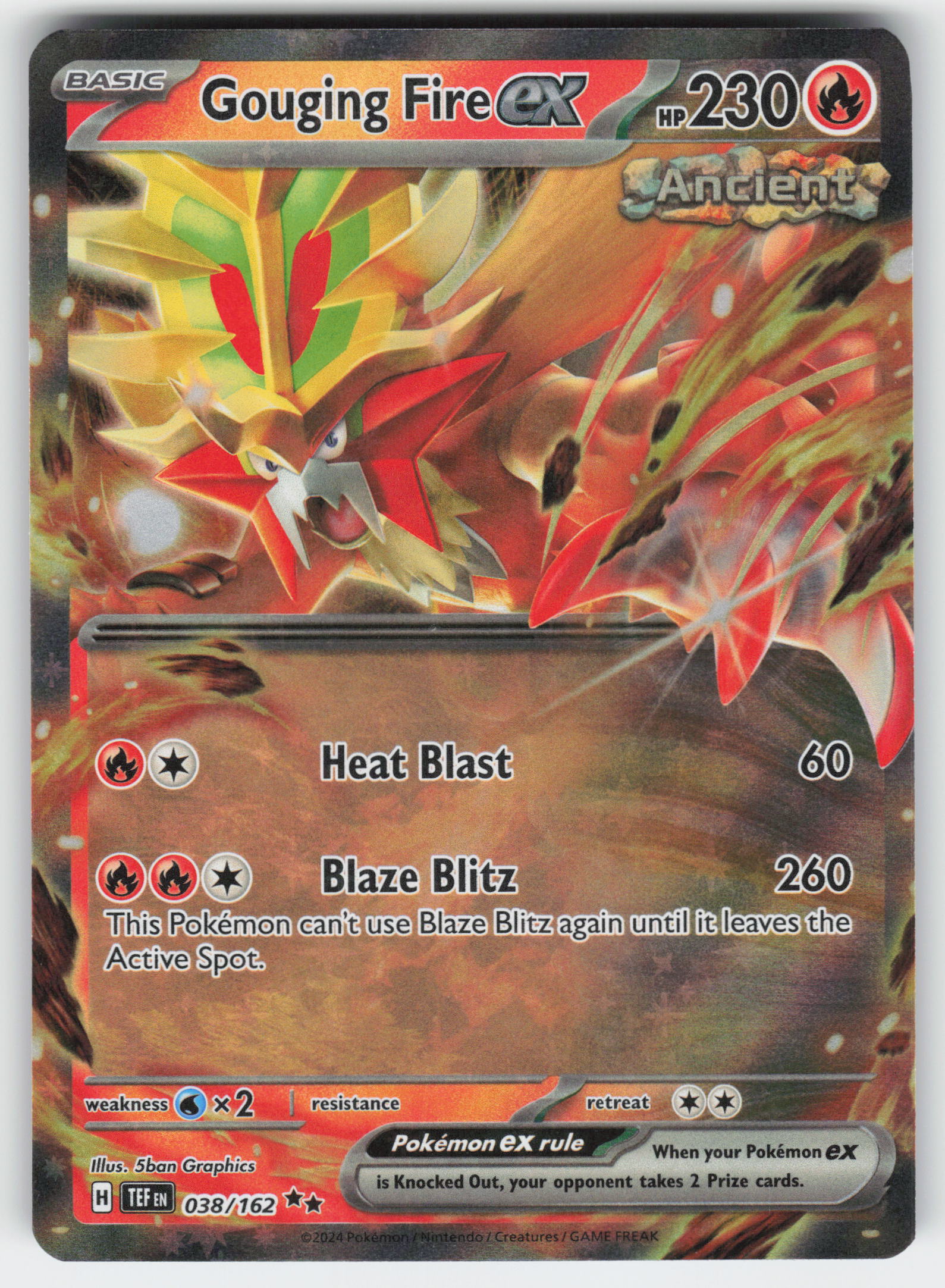 Gouging Fire ex - 038/162