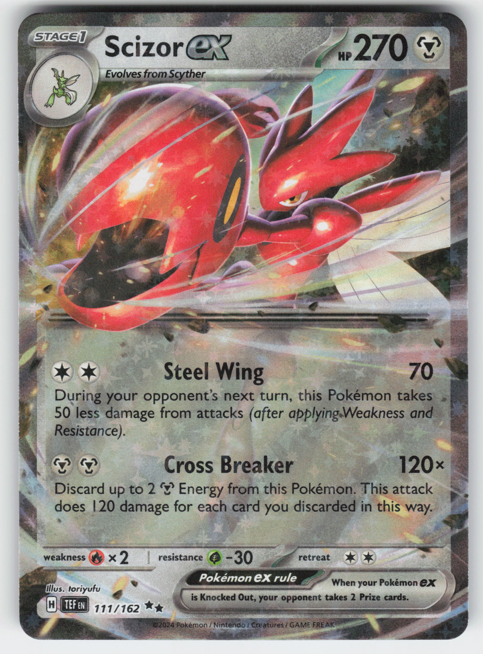 Scizor ex - 111/162
