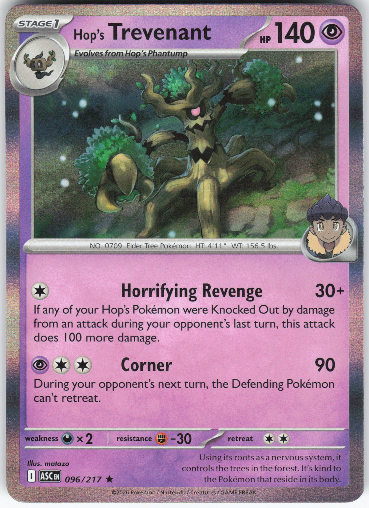 Hop's Trevenant - 096/217