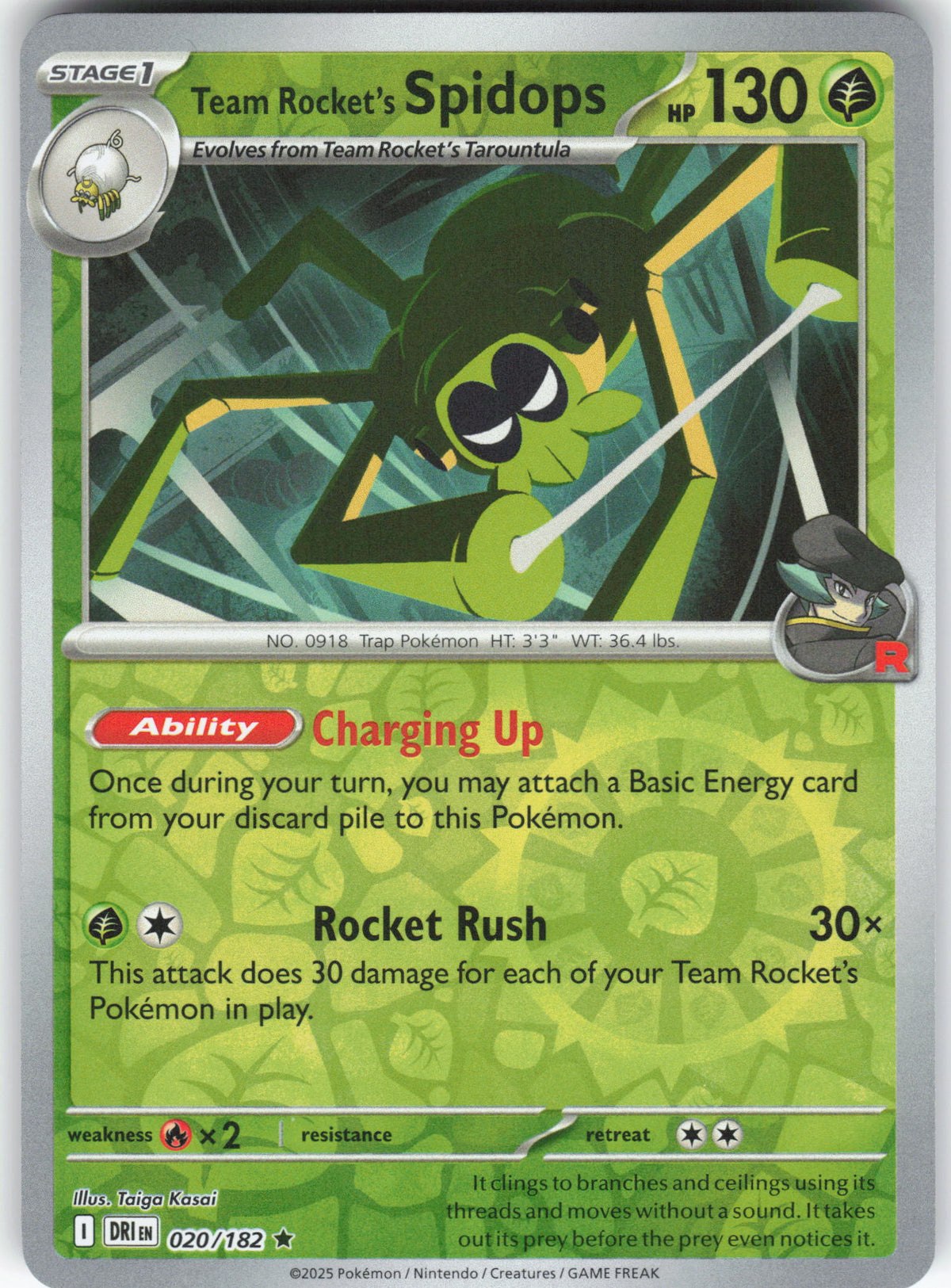 Team Rocket's Spidops - 020/182