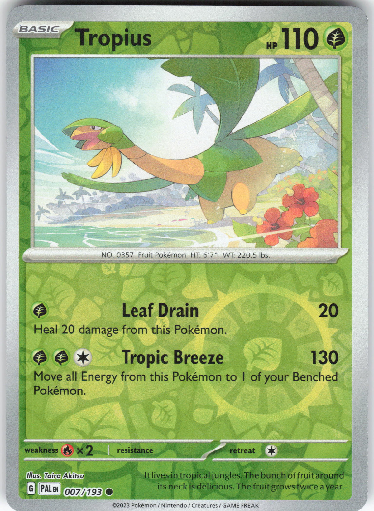 Tropius - 007/193