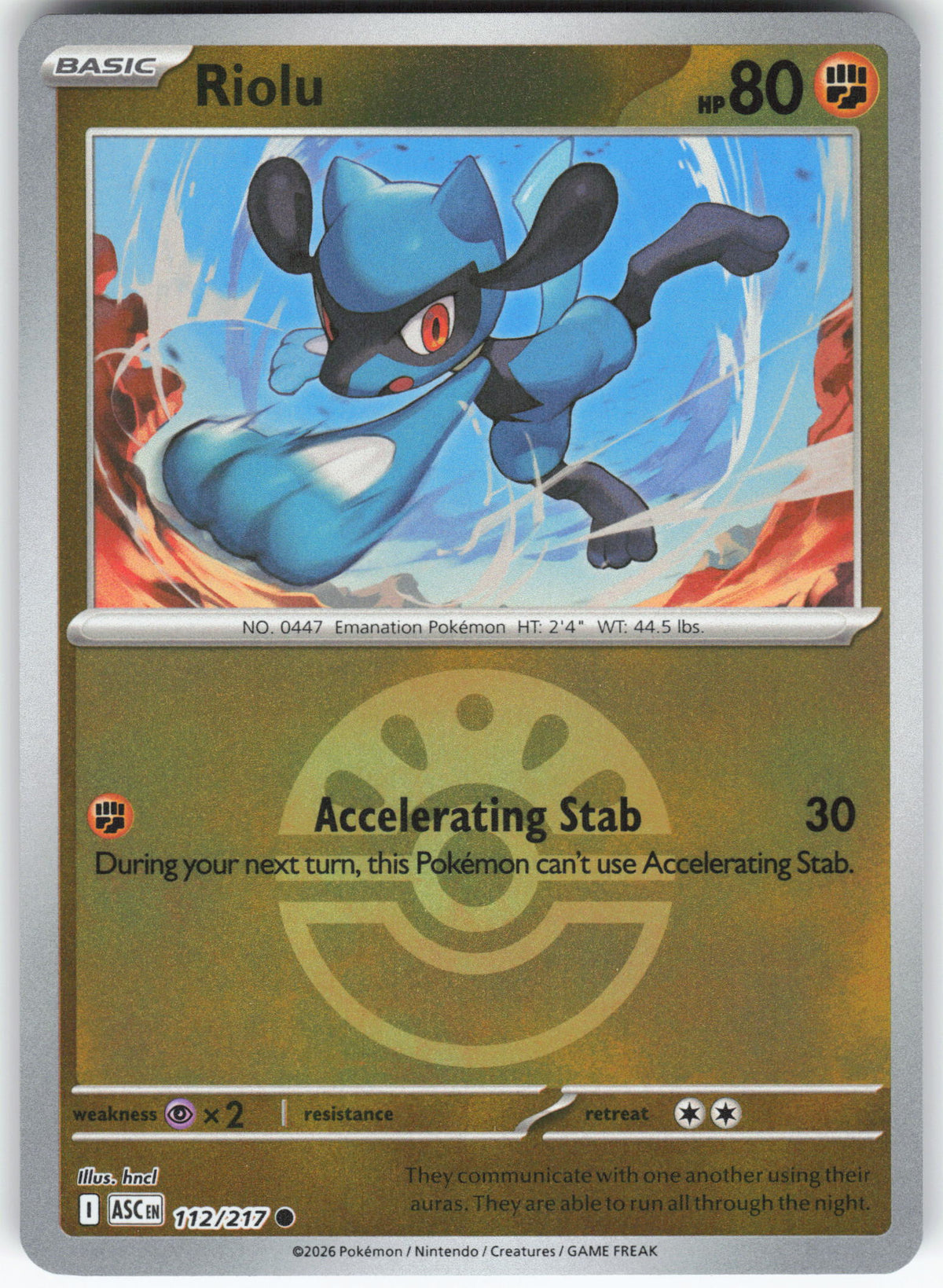 Riolu (Friend Ball)