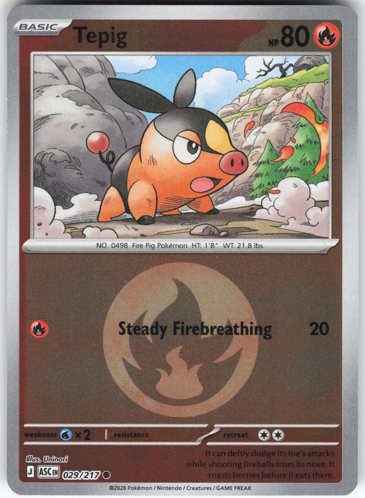 Tepig (Energy Symbol Pattern)