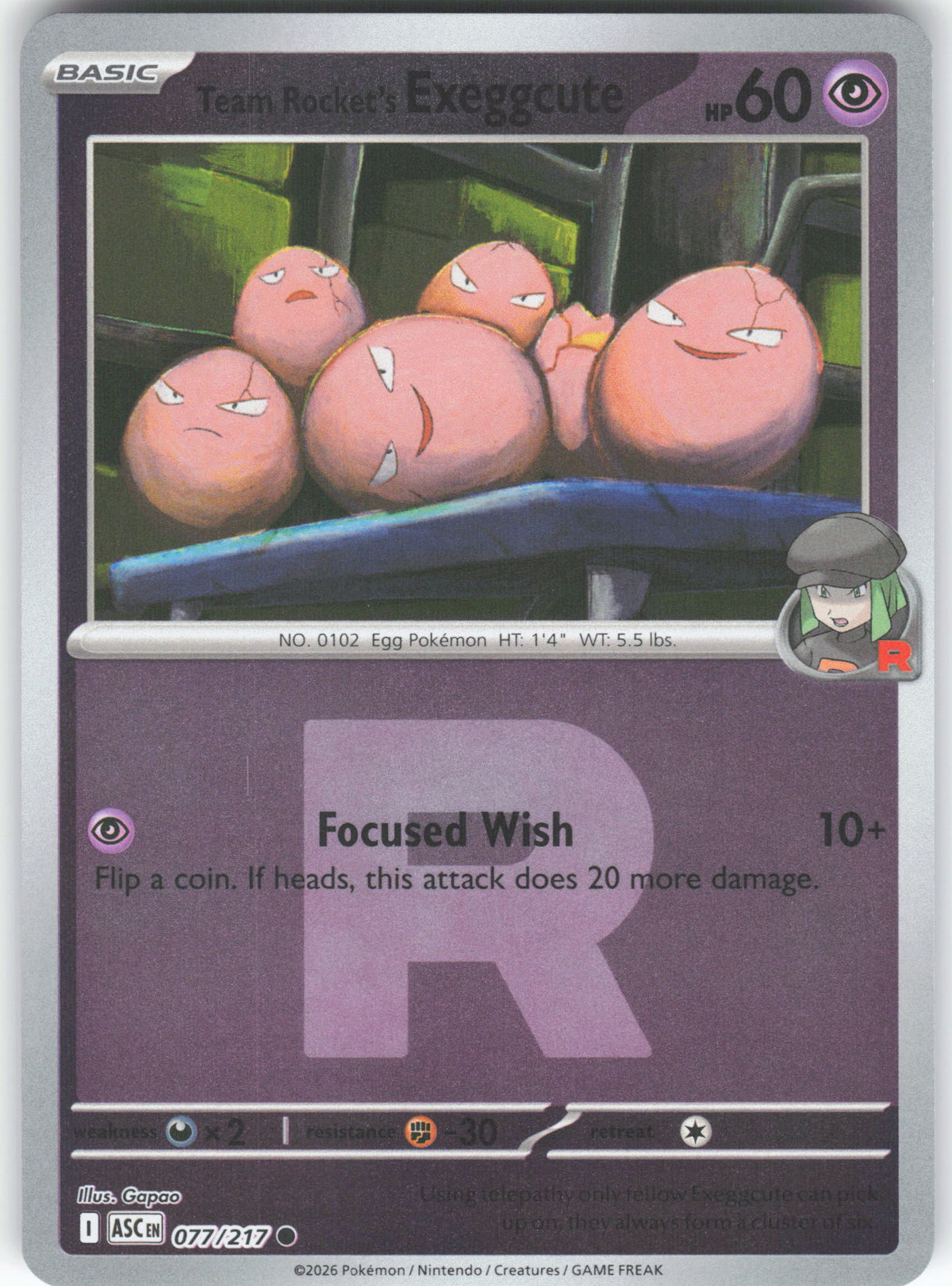 Team Rocket's Exeggcute (Team Rocket)