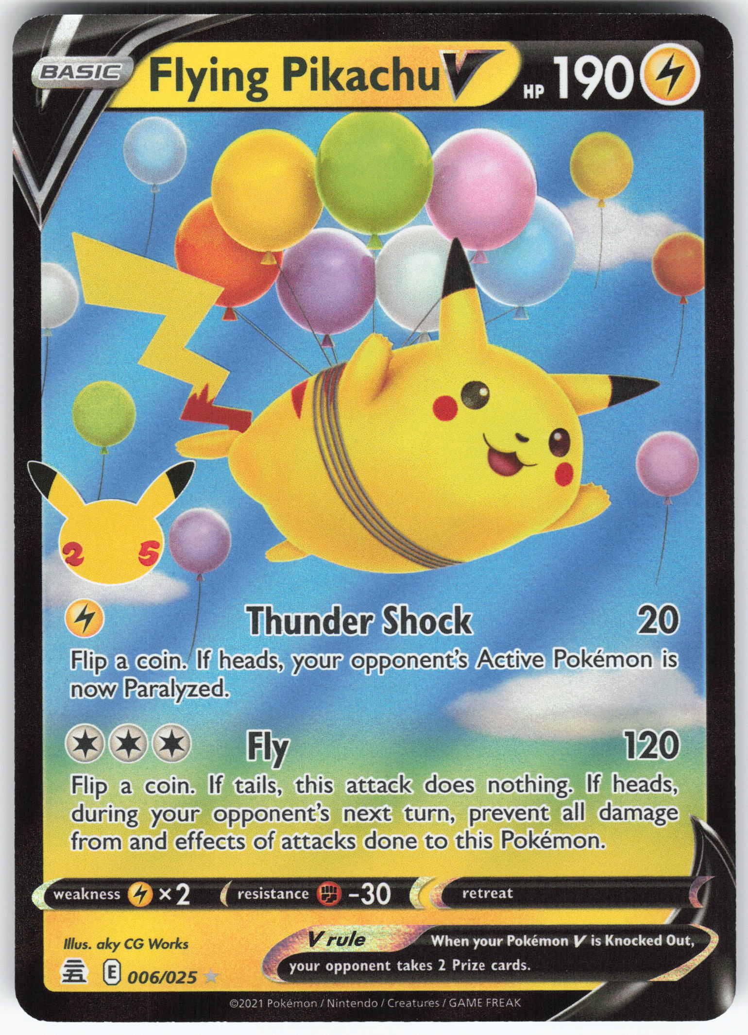 Flying Pikachu V