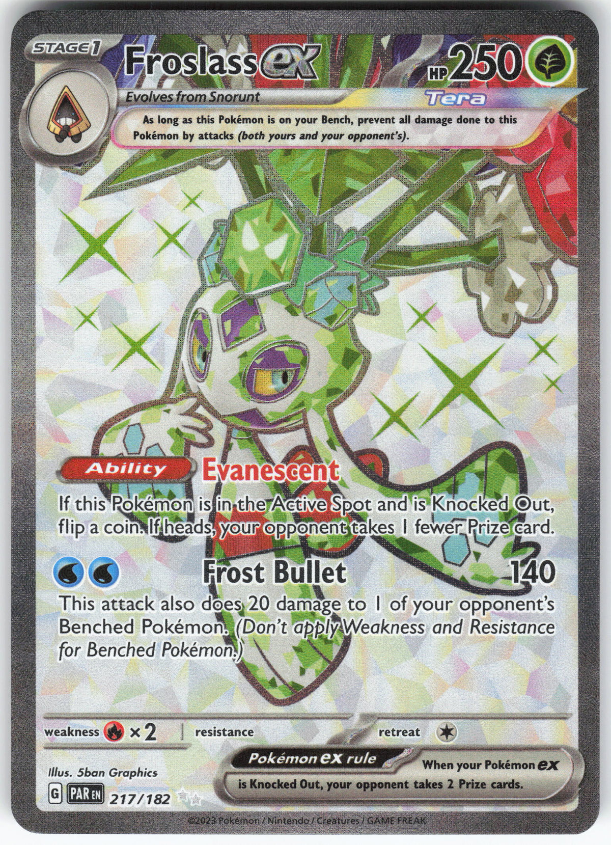 Froslass ex - 217/182