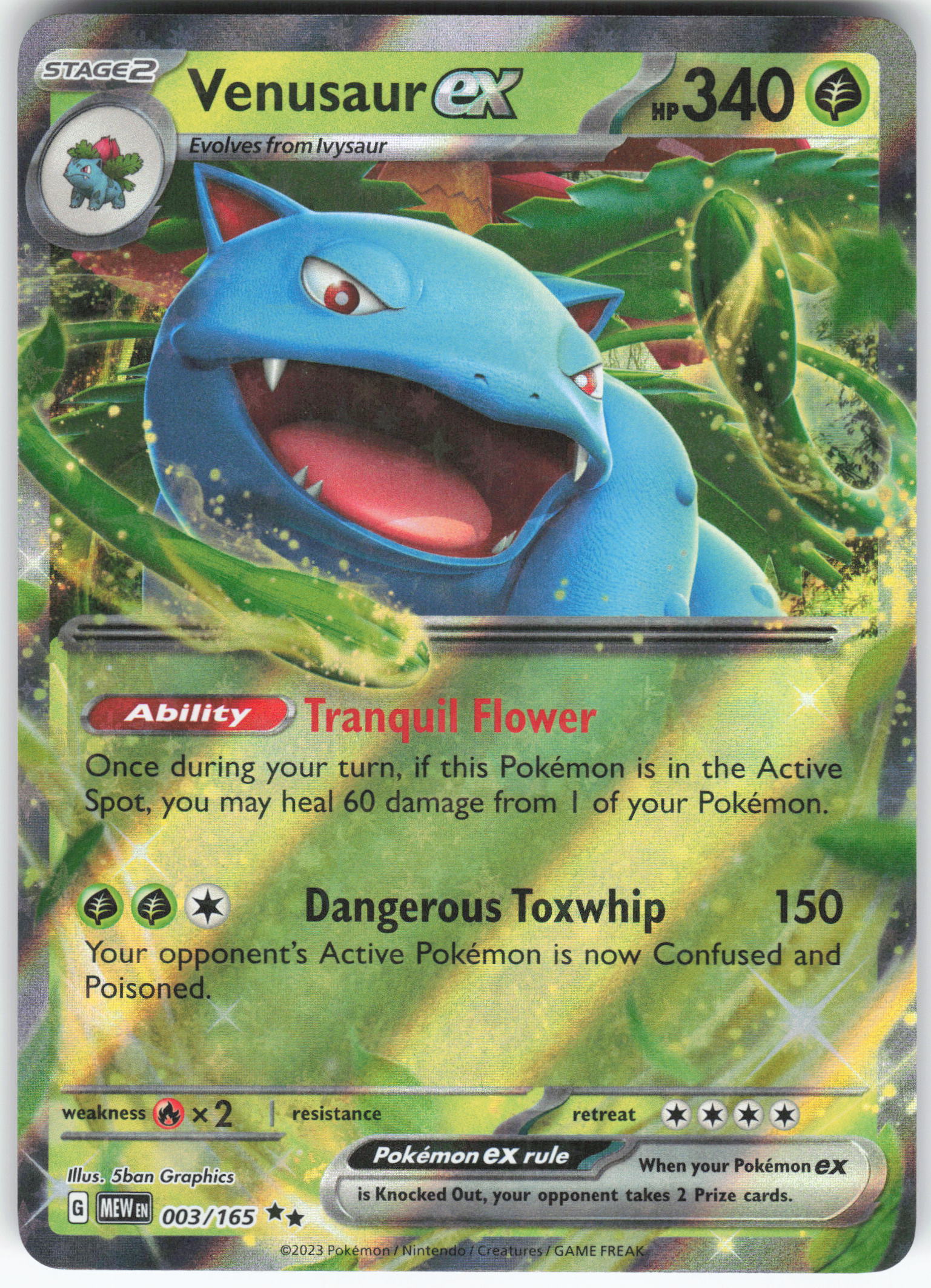 Venusaur ex - 003/165