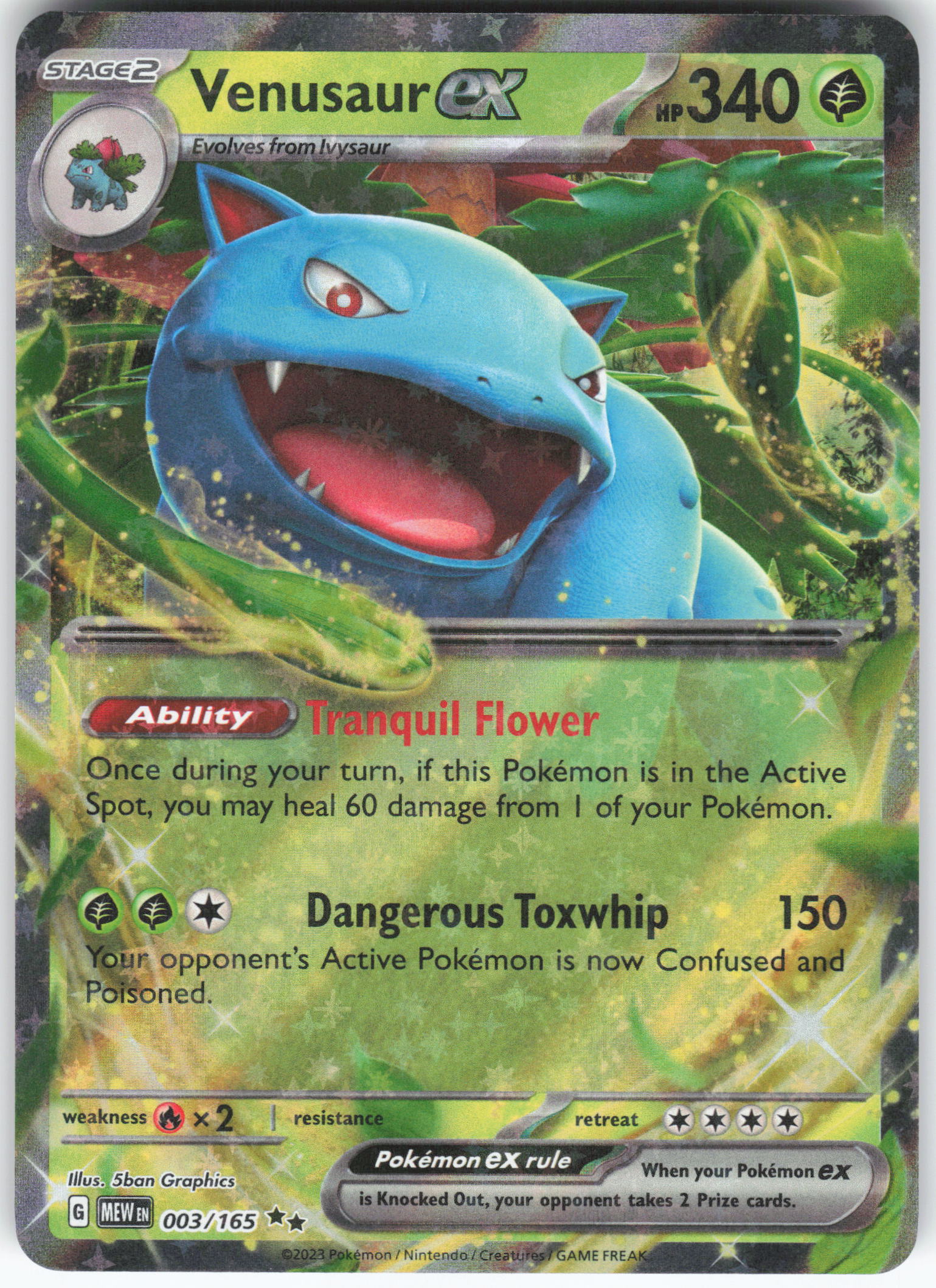 Venusaur ex - 003/165