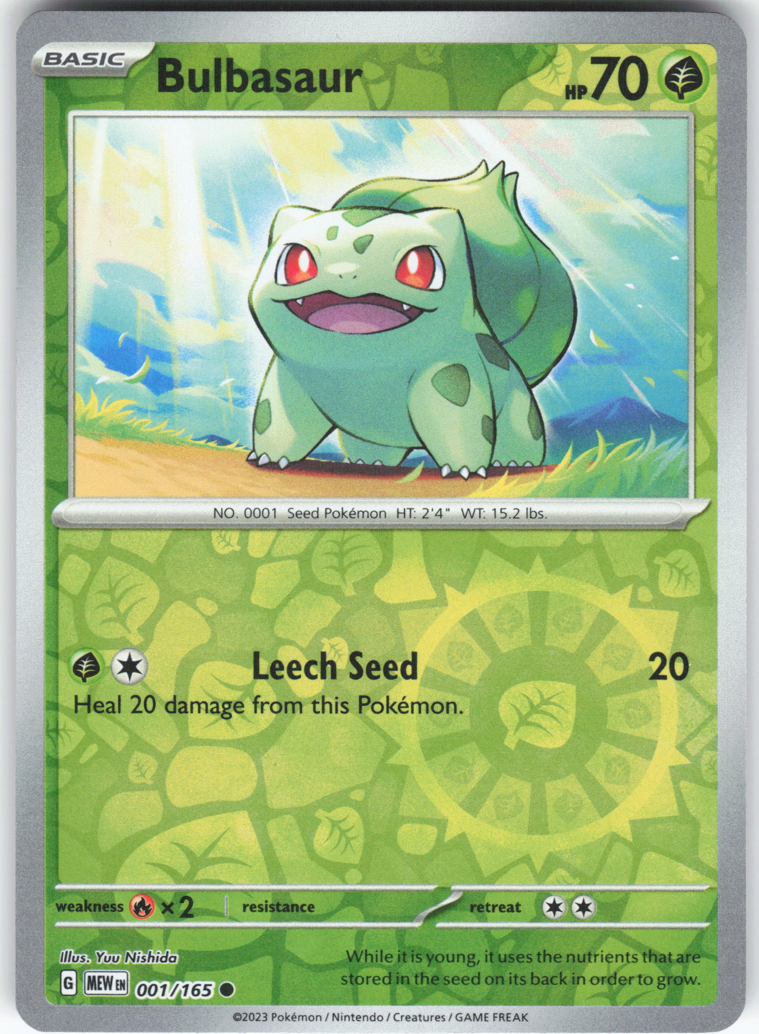 Bulbasaur - 001/165