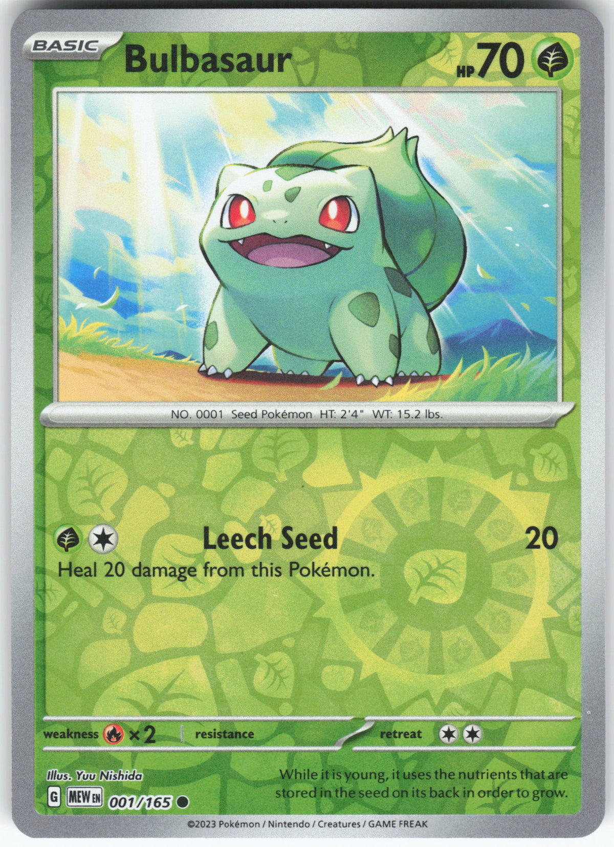 Bulbasaur - 001/165