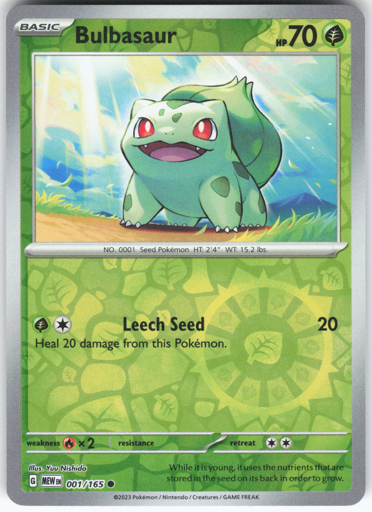 Bulbasaur - 001/165