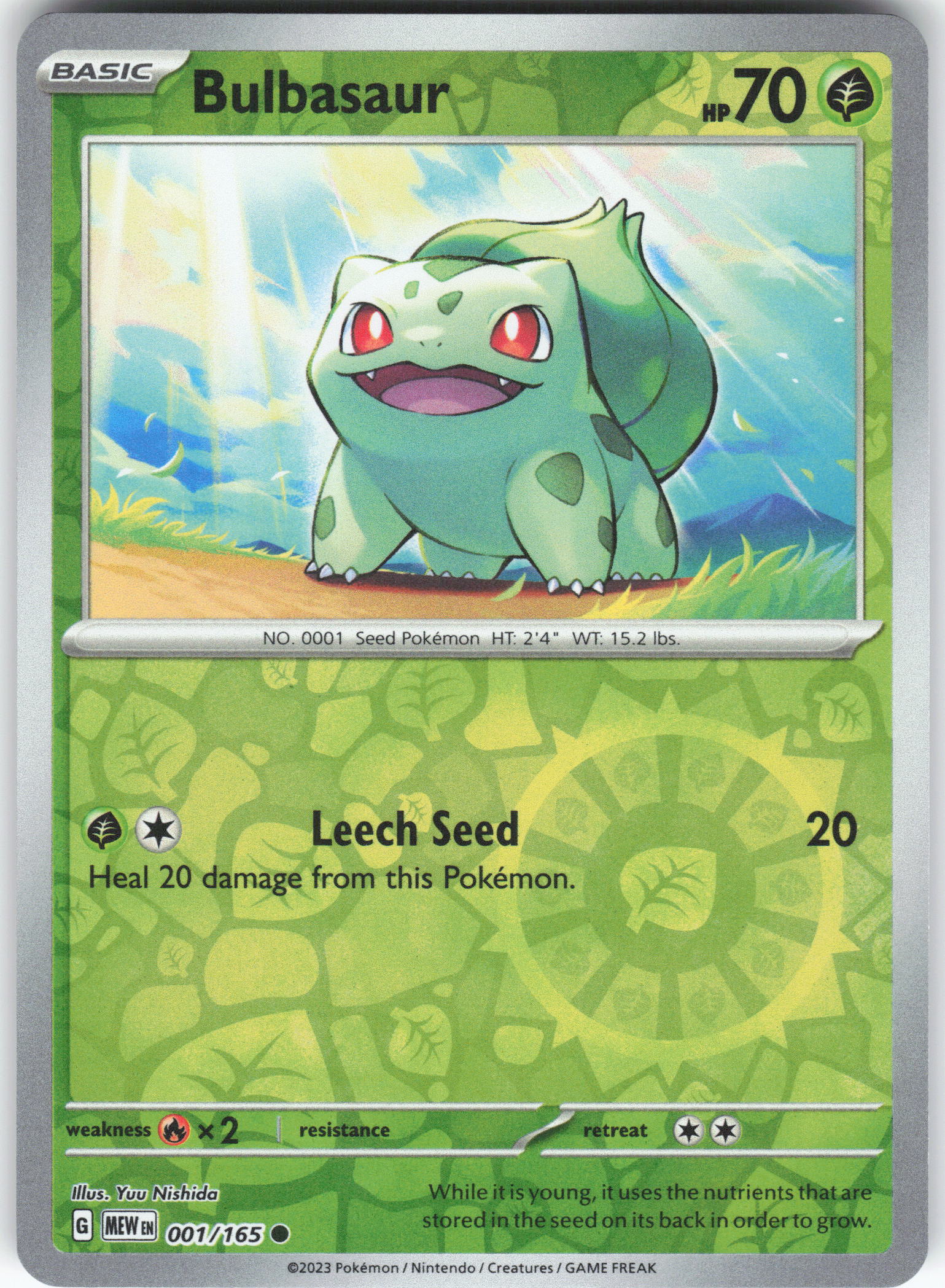 Bulbasaur - 001/165