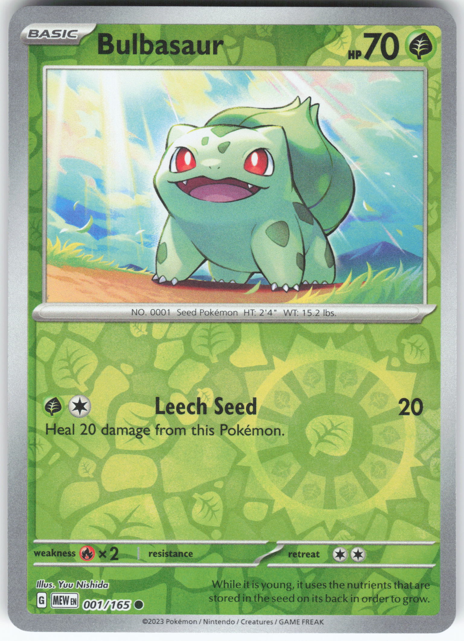 Bulbasaur - 001/165