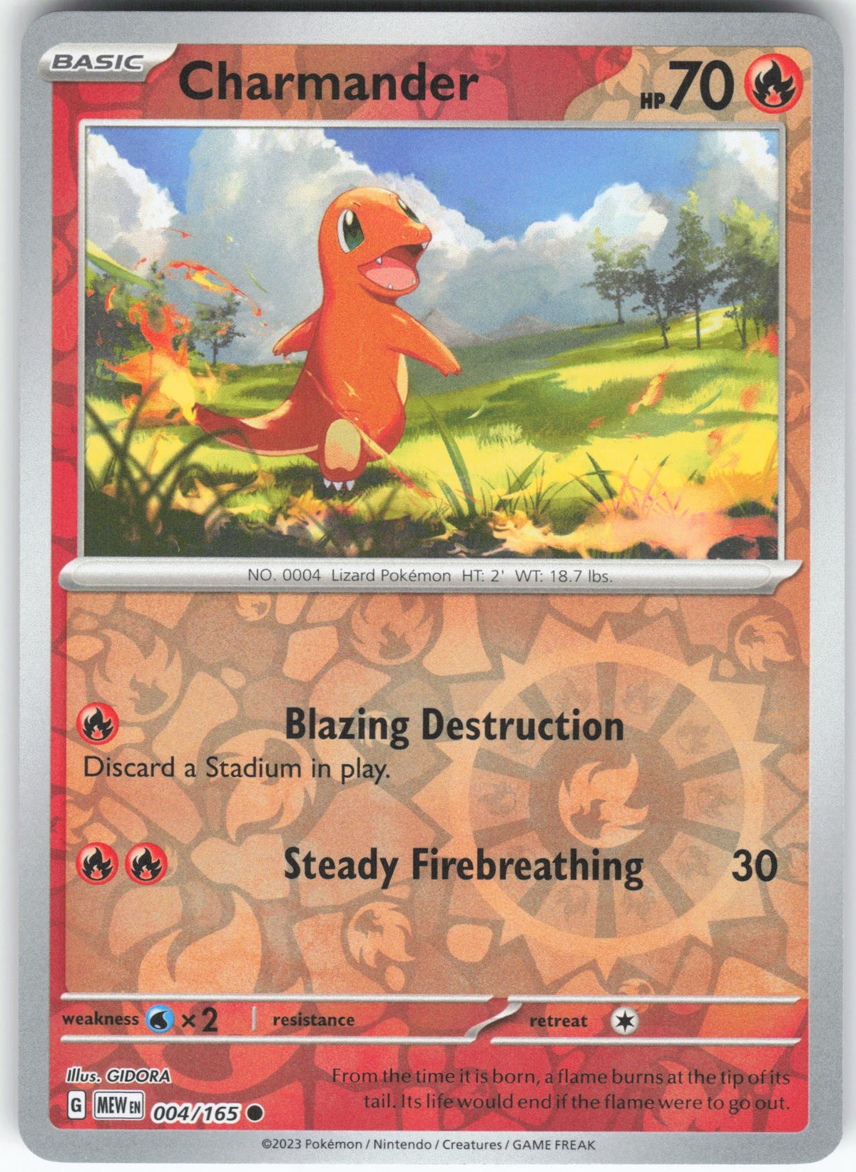 Charmander - 004/165