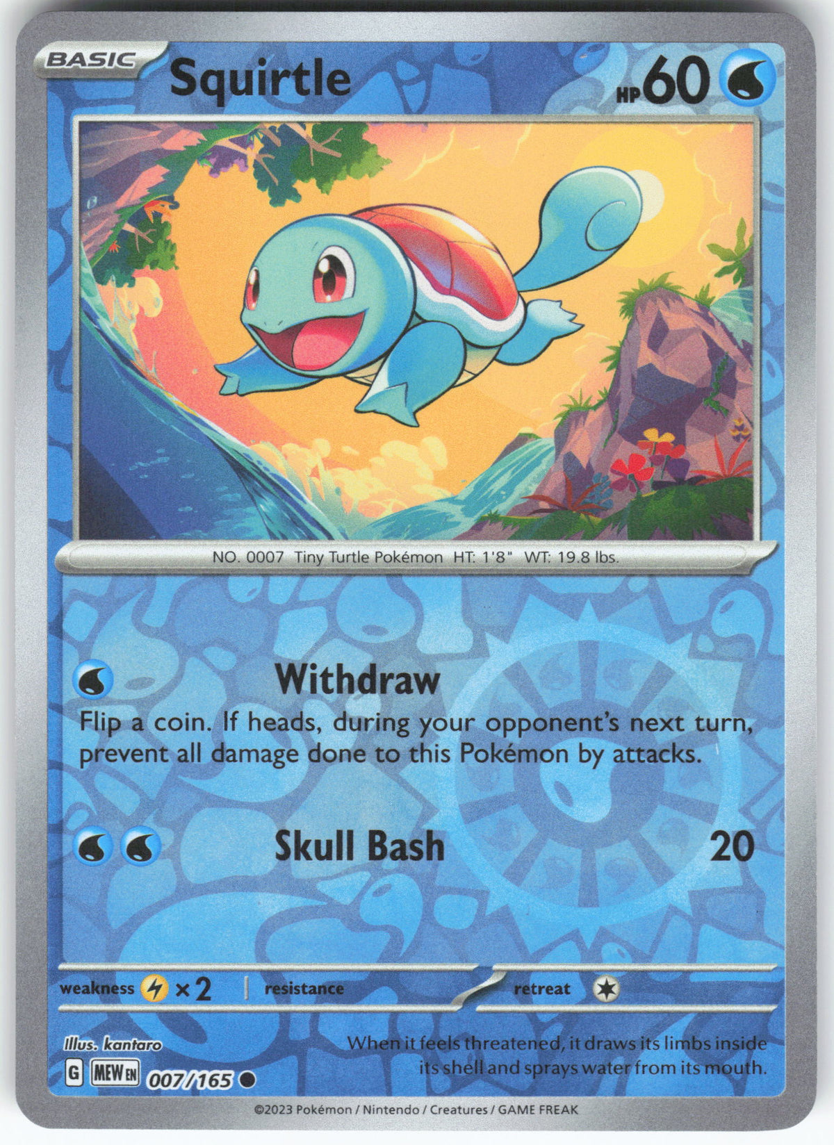 Squirtle - 007/165